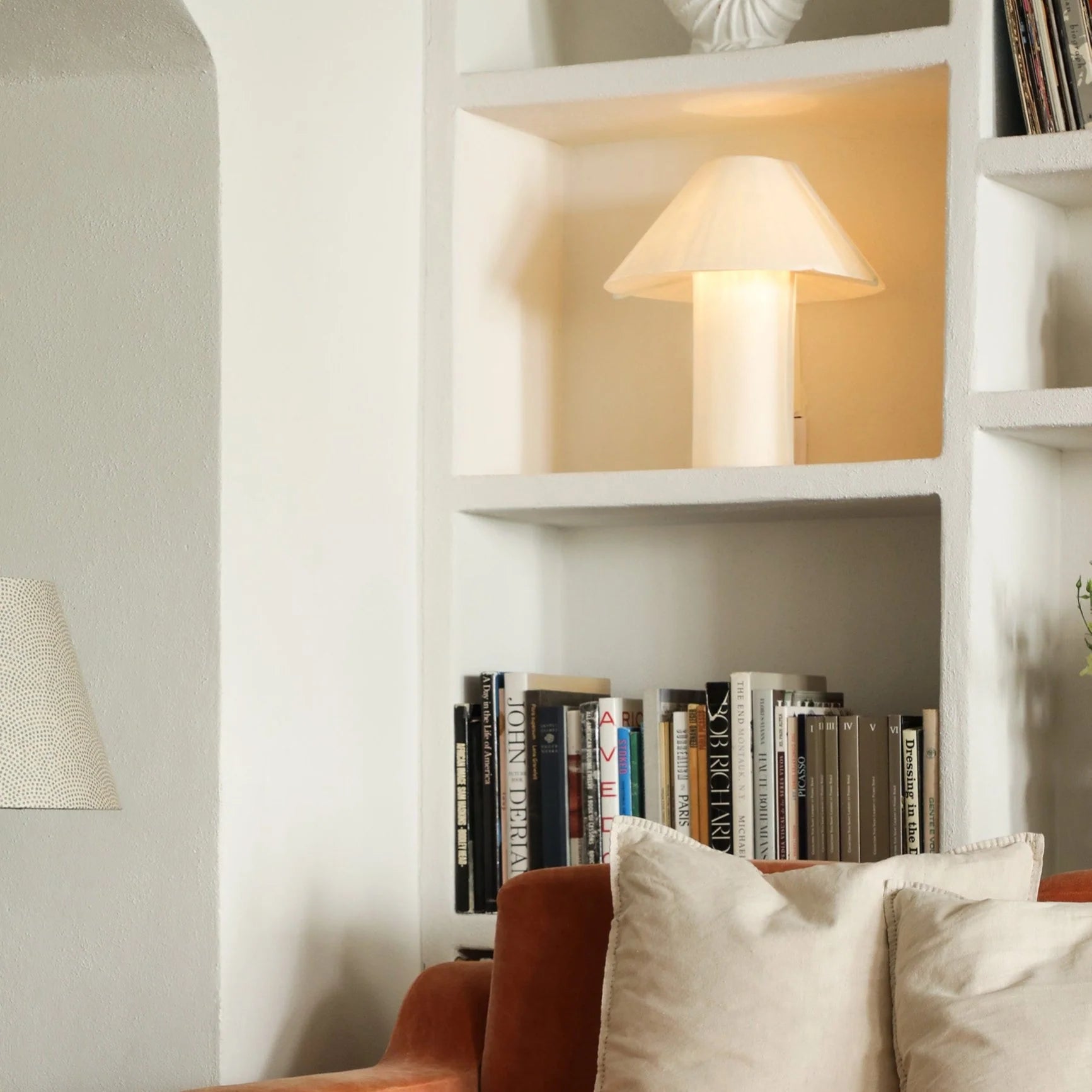 Tischlampe PAPER gebrochenes Weiß