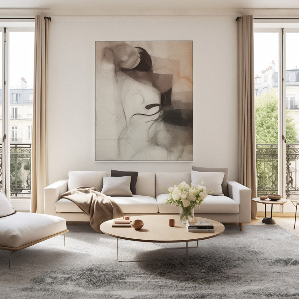 Vloerkleed DECO RUGS beton grijs