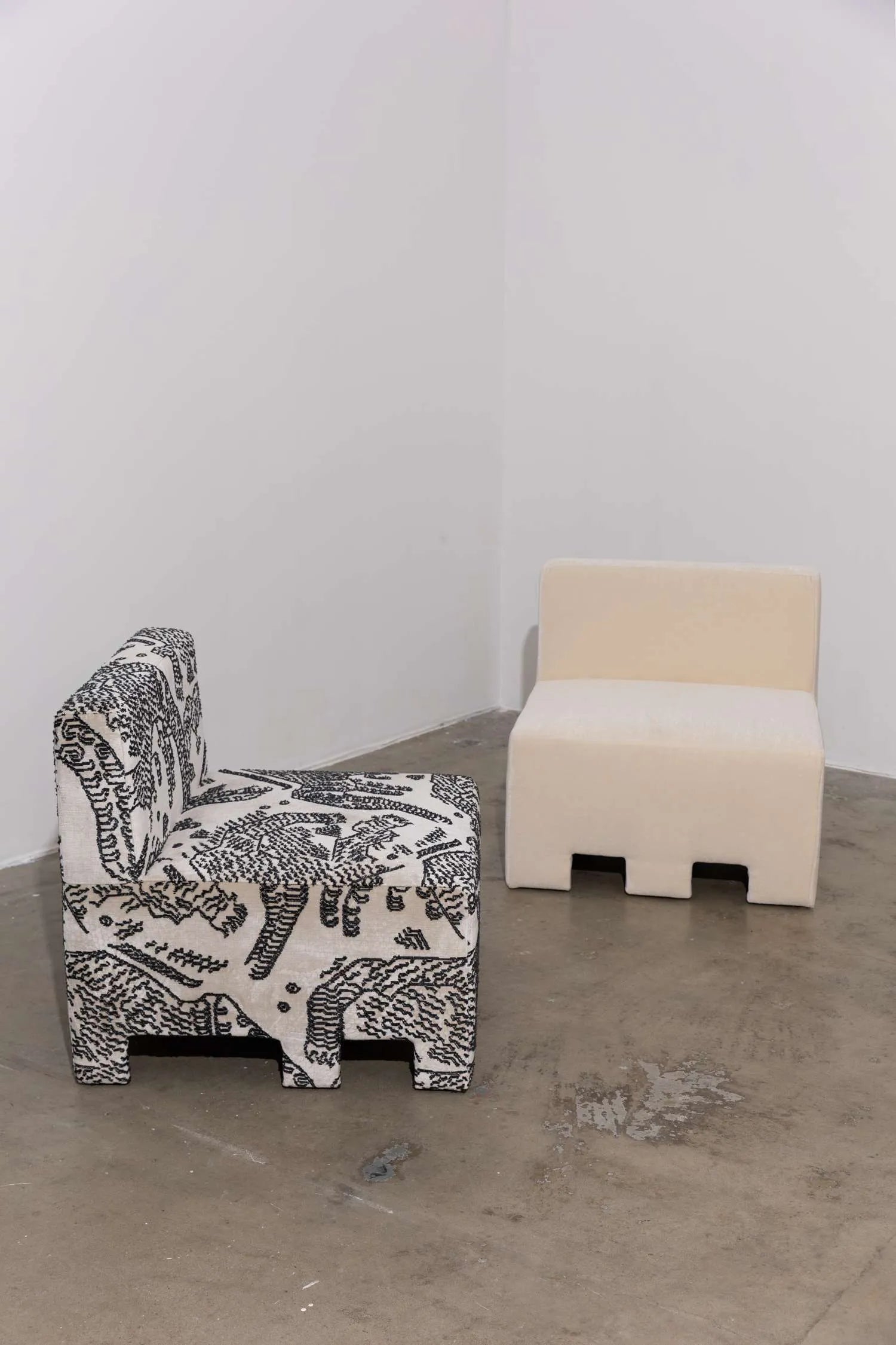 Gestoffeerde fauteuil DENTE
