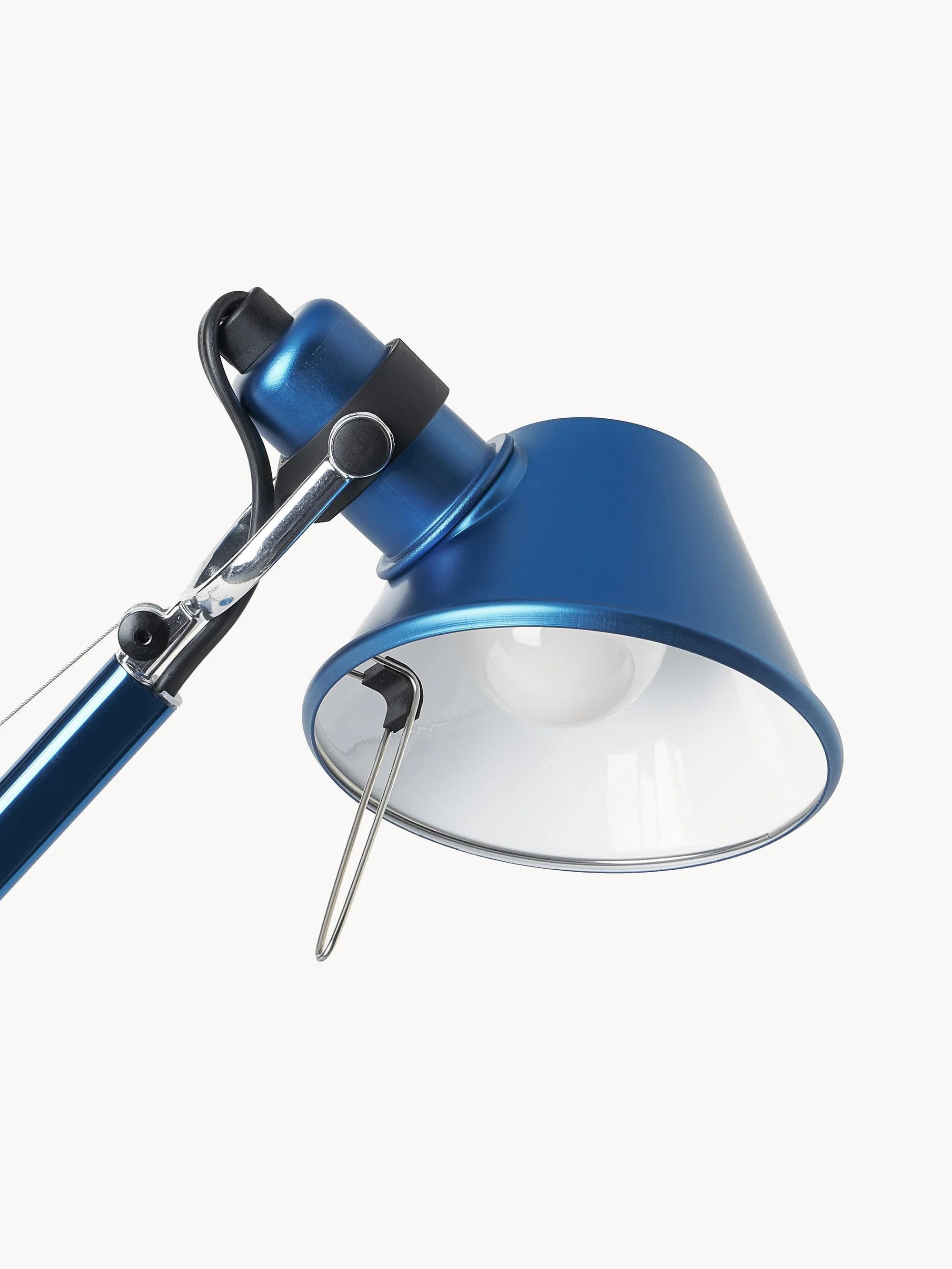 Schreibtischlampe verstellbar TOLOMEO MICRO mattblau