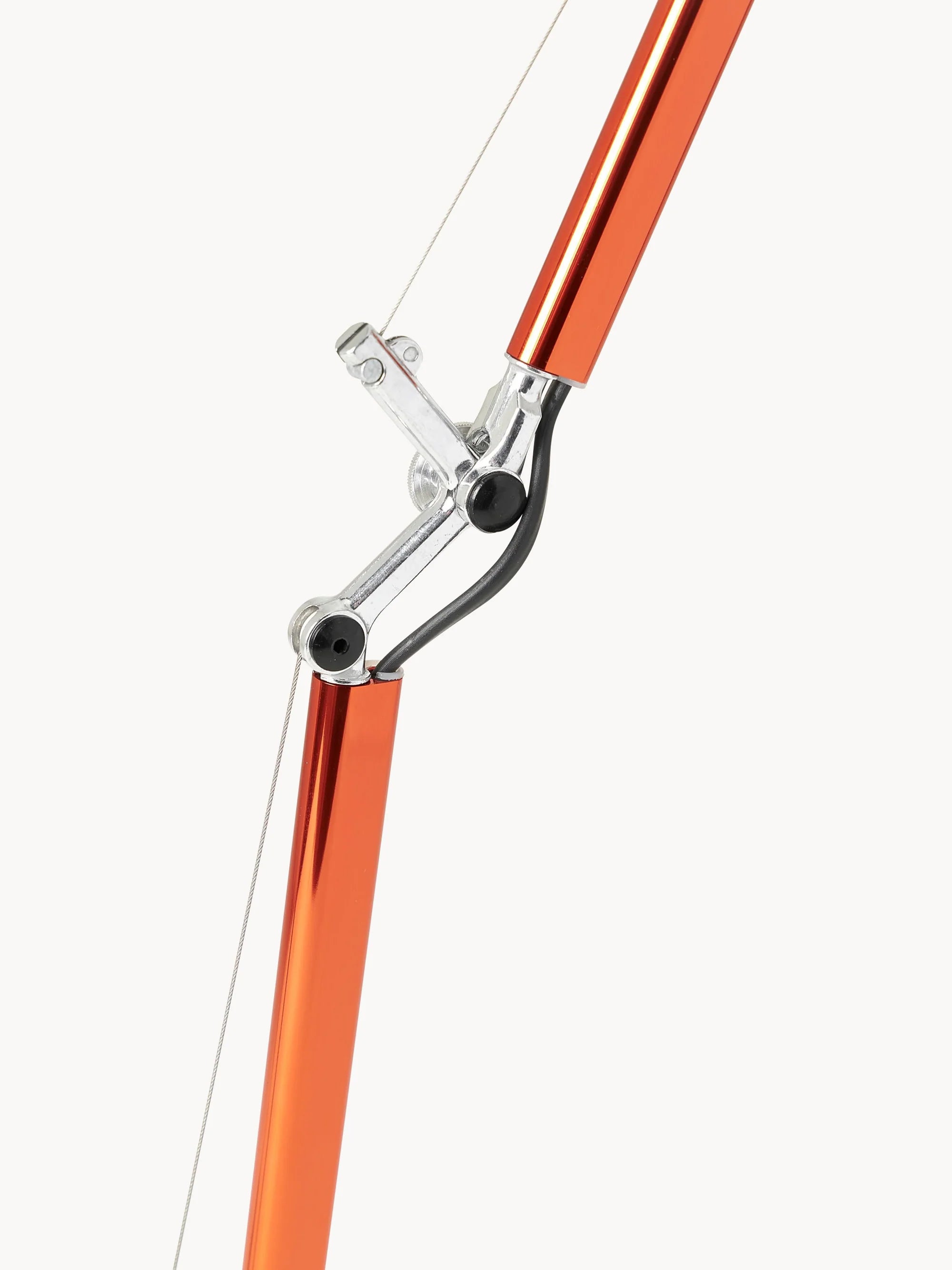 Verstelbare bureaulamp TOLOMEO MICRO mat oranje