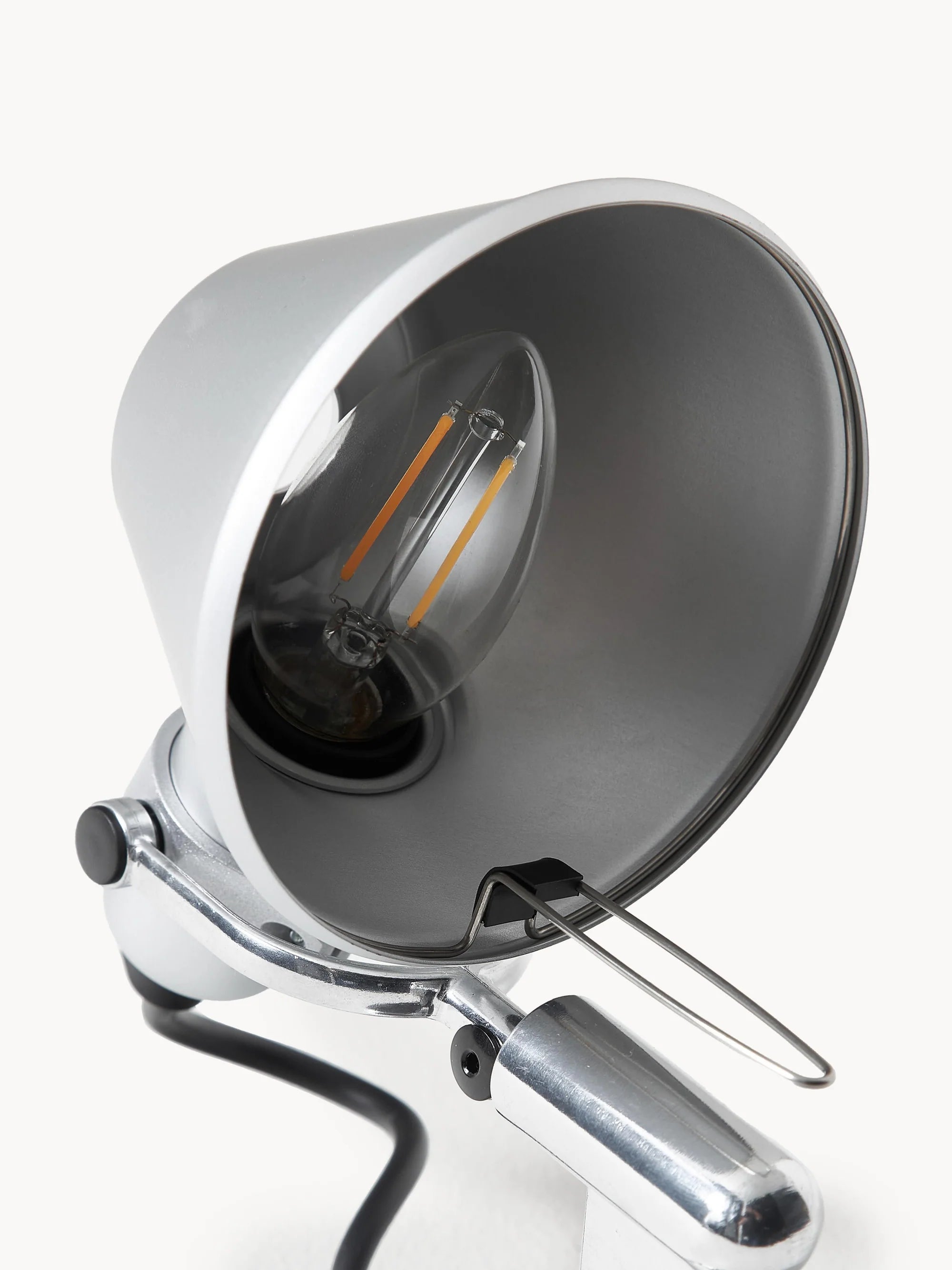 Verstelbare wandlamp TOLOMEO MICRO FARETTO aluminium