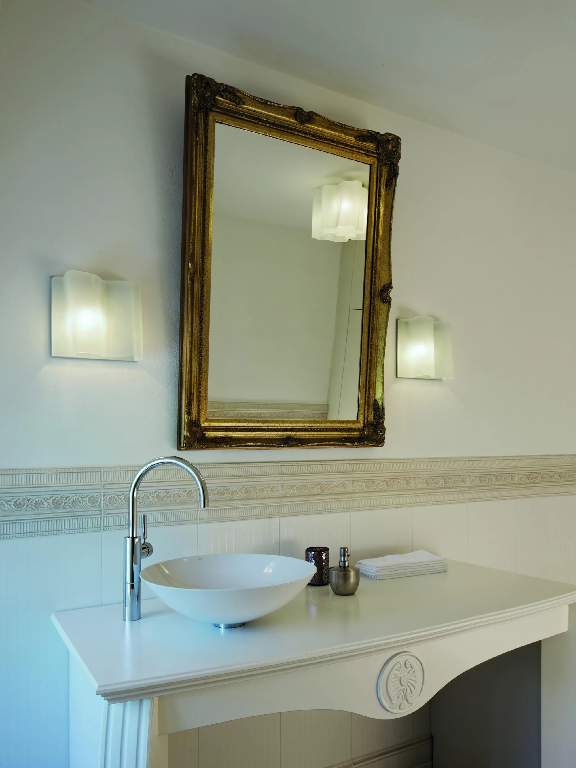 Wandlamp LOGICO geblazen glas