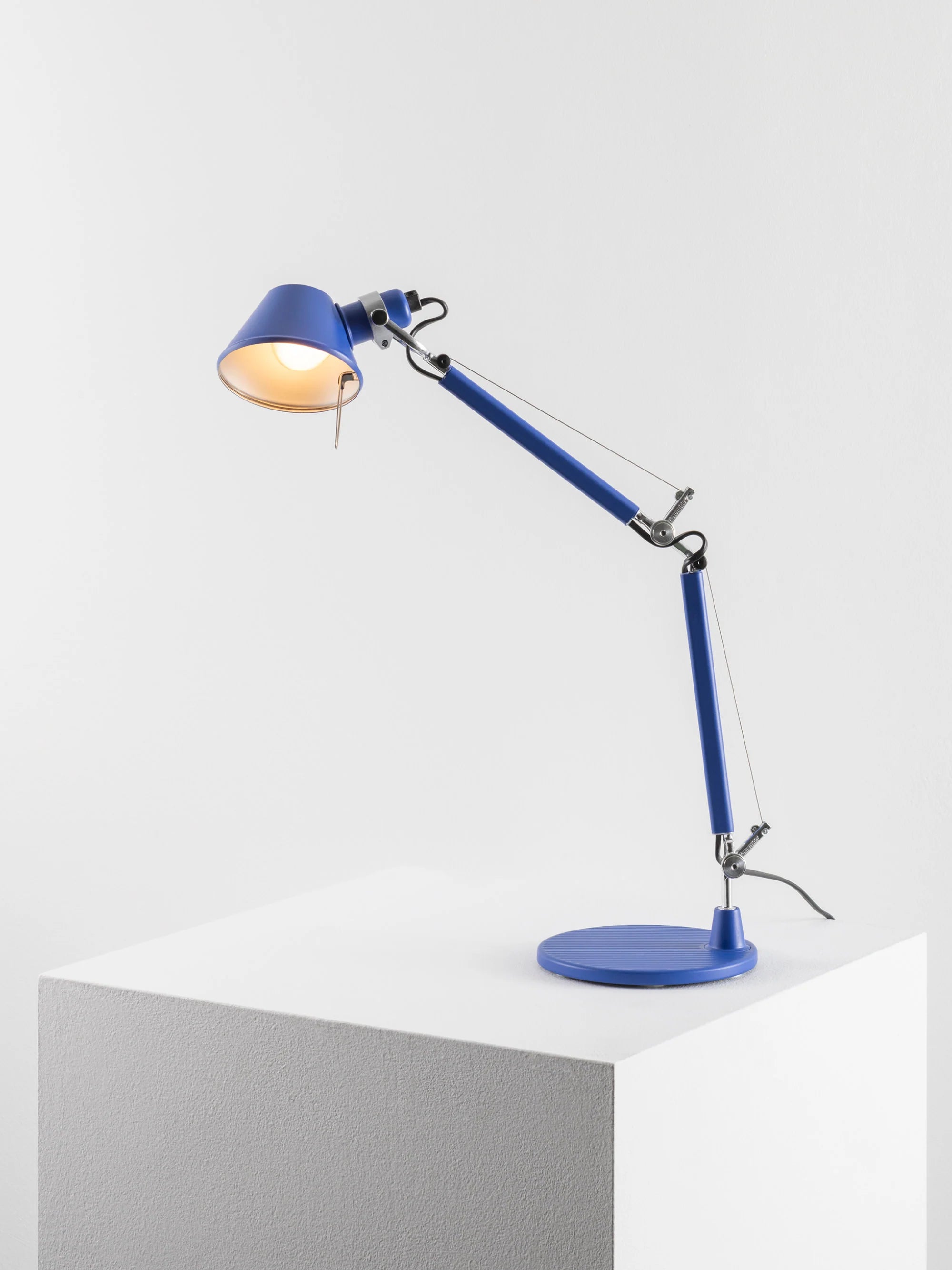 Verstelbare bureau lamp TOLOMEO MICRO KLEUR MATTE koninklijk blauw