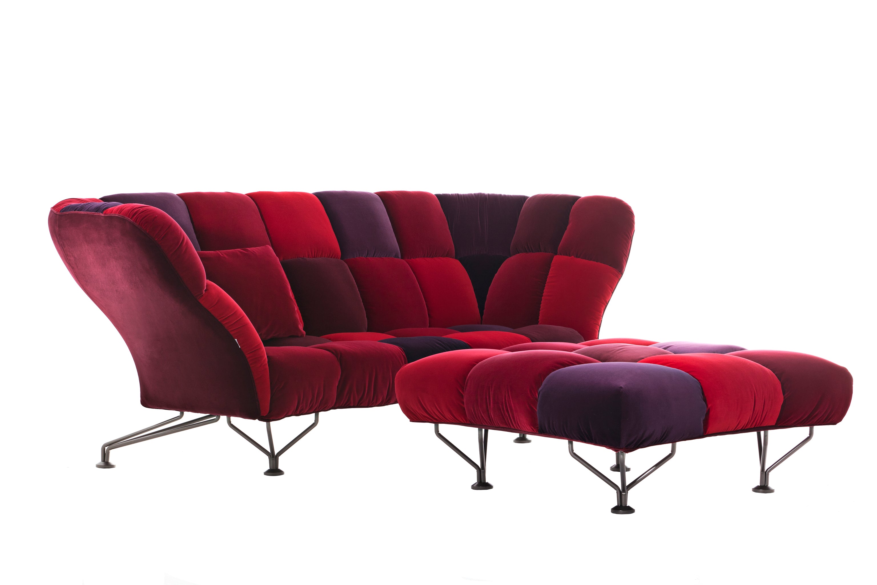 Sofa 33 Cuscini rot