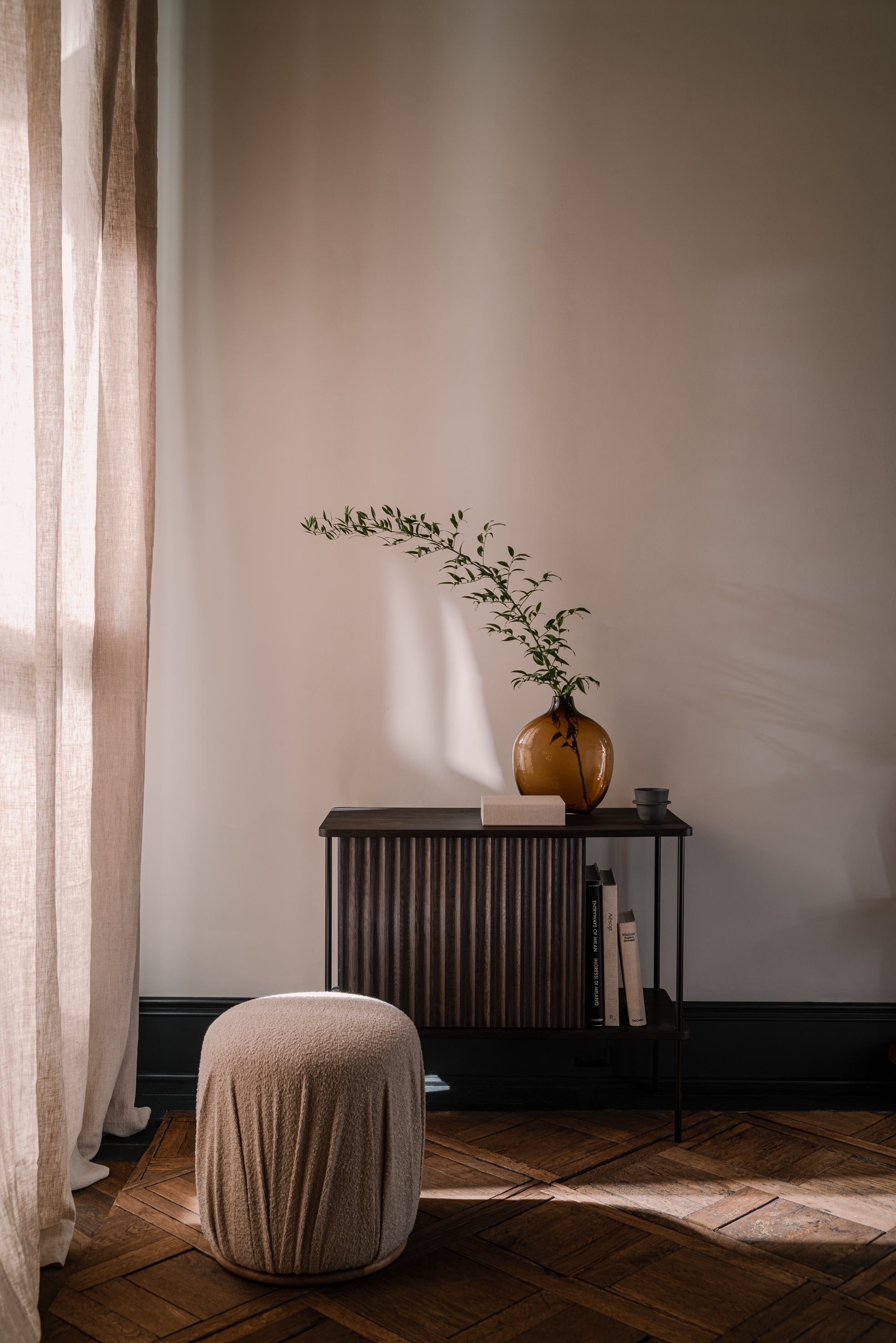 MAYA Cabinet Ebony Wood