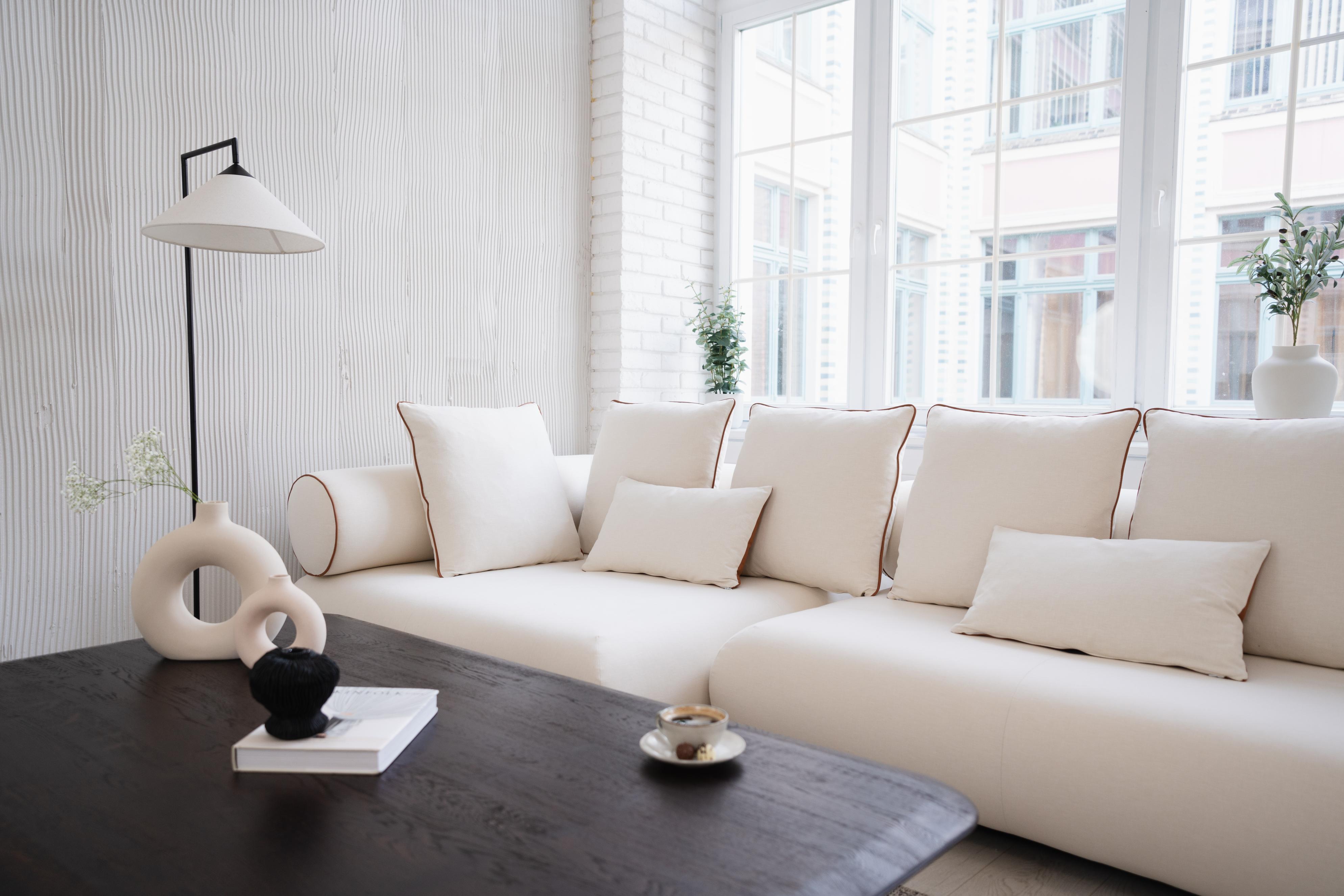 Linkes Ecksofa CASABLANCA personalisiert