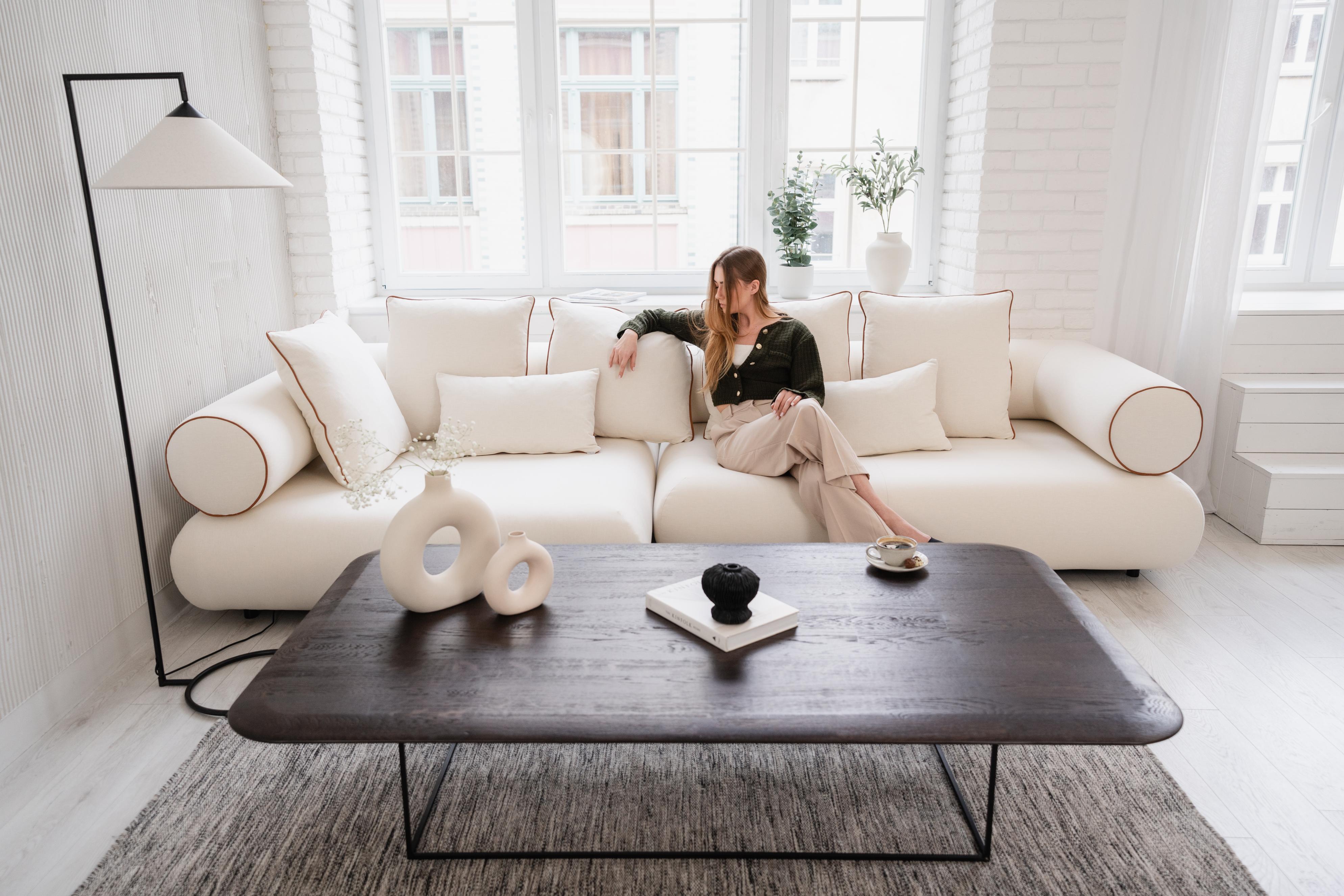 Linkes Ecksofa CASABLANCA personalisiert