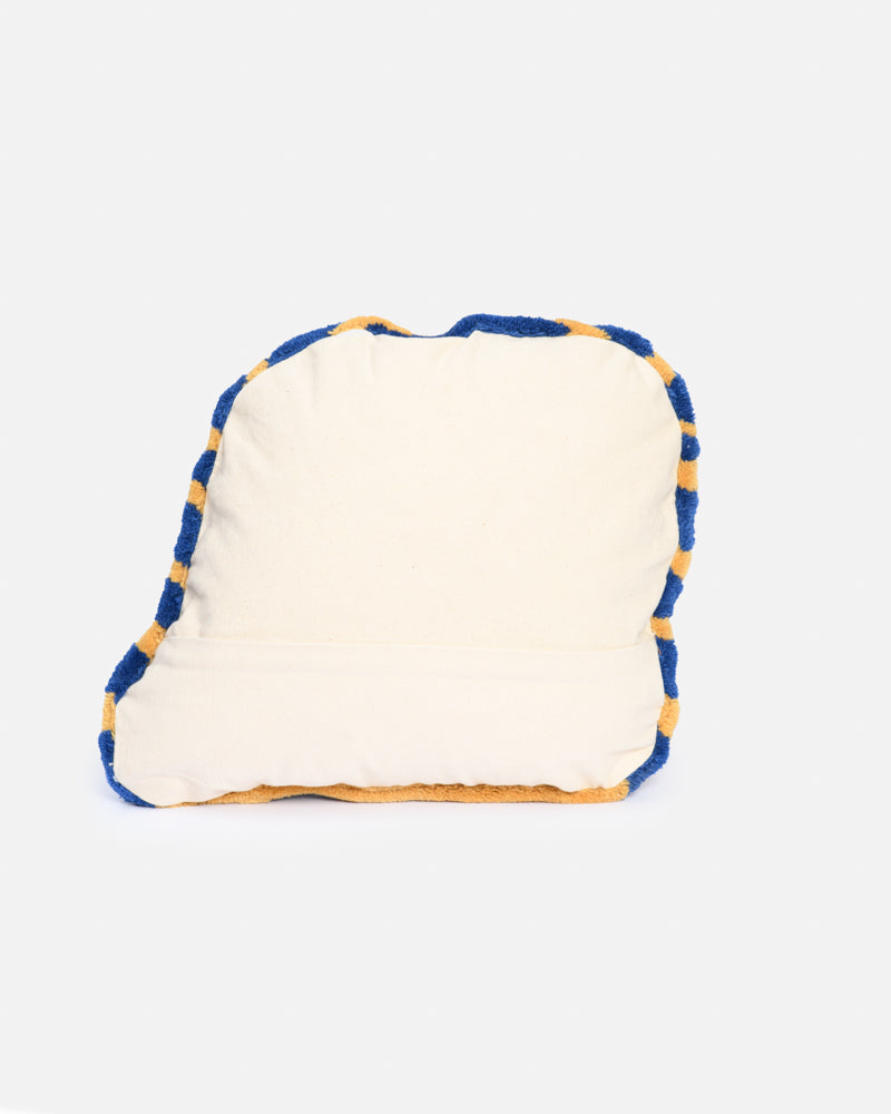 Decoratieve kussen BONBON marineblauw met oranje