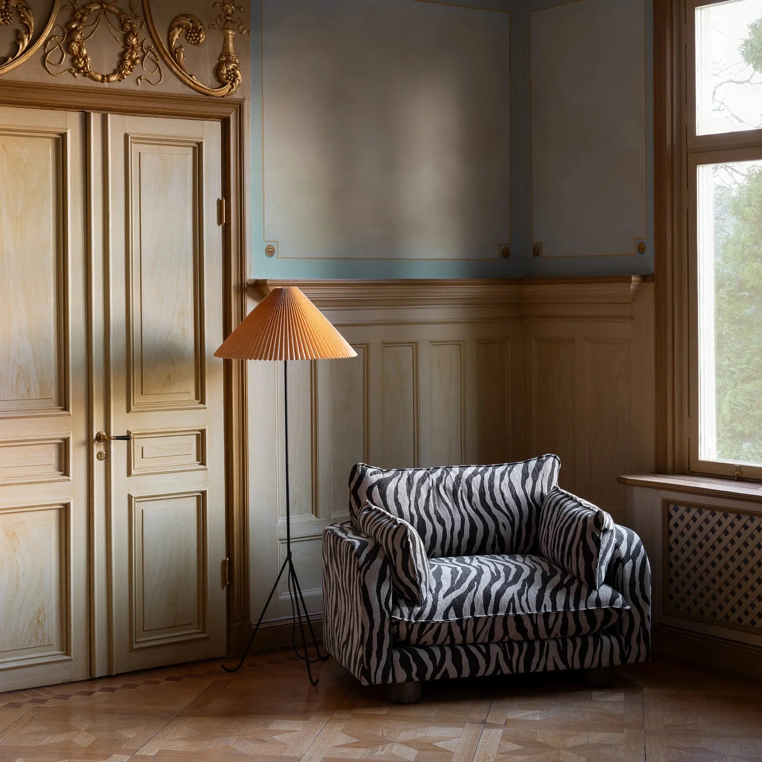 Sessel MILES LOVESEAT Zebra