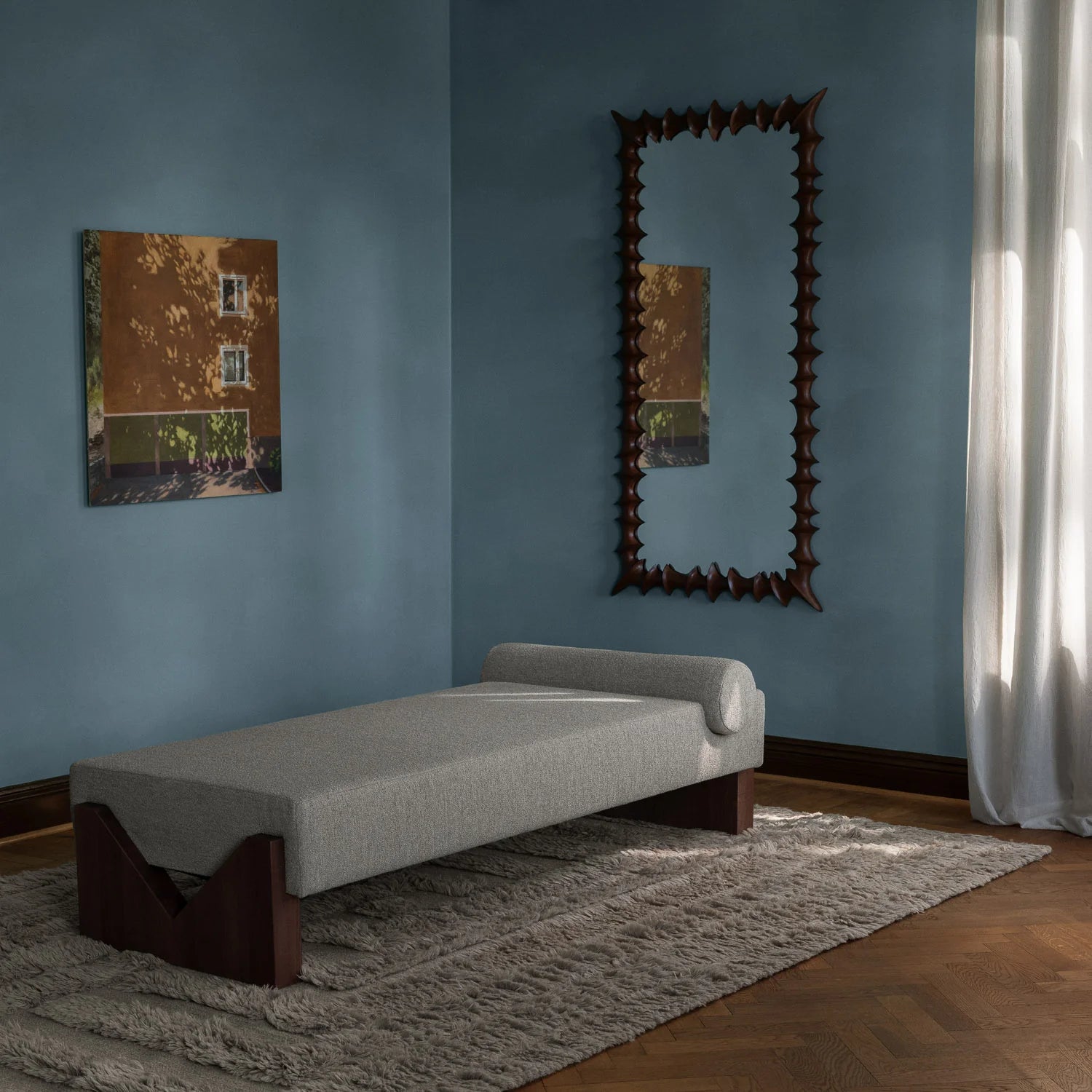 Lustro BRUTALIST beukenhout