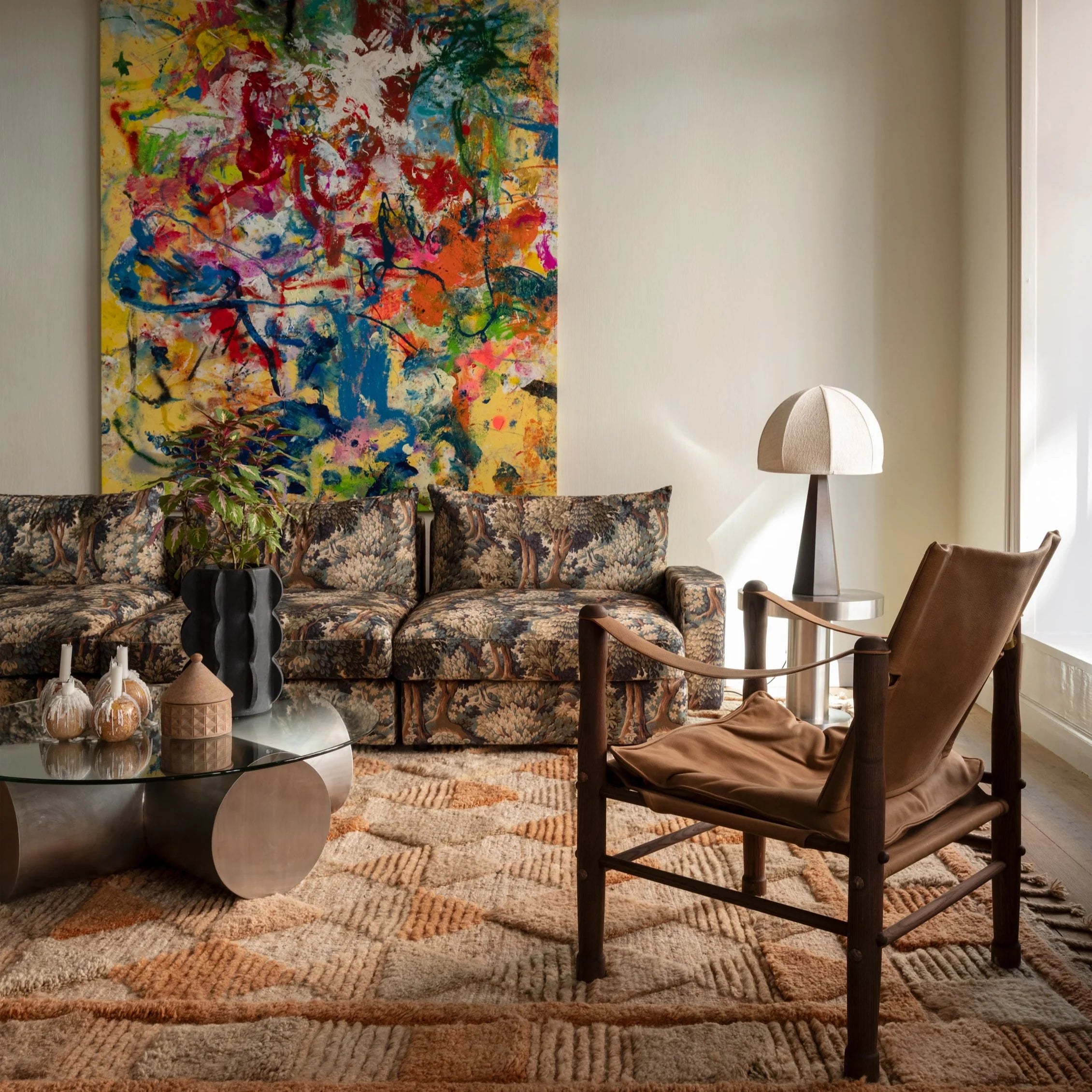 Fotel SAFARI bruin leer