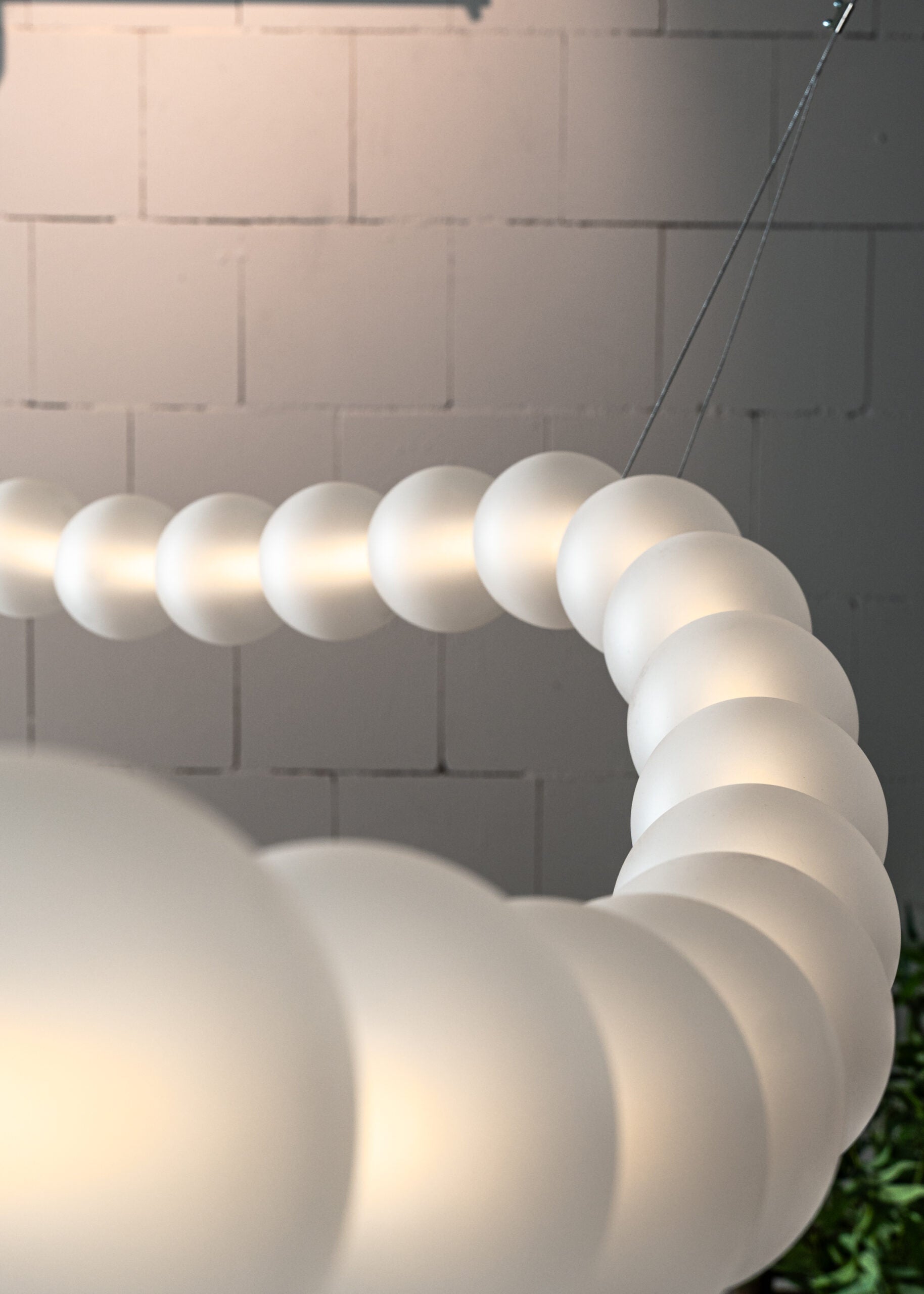 DAISY pendant lamp blown glass