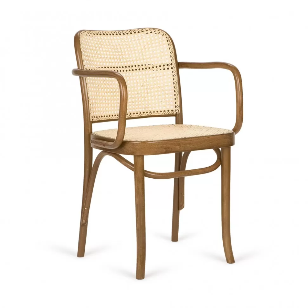 Stuhl mit Armlehnen B-8110 Buchenholz