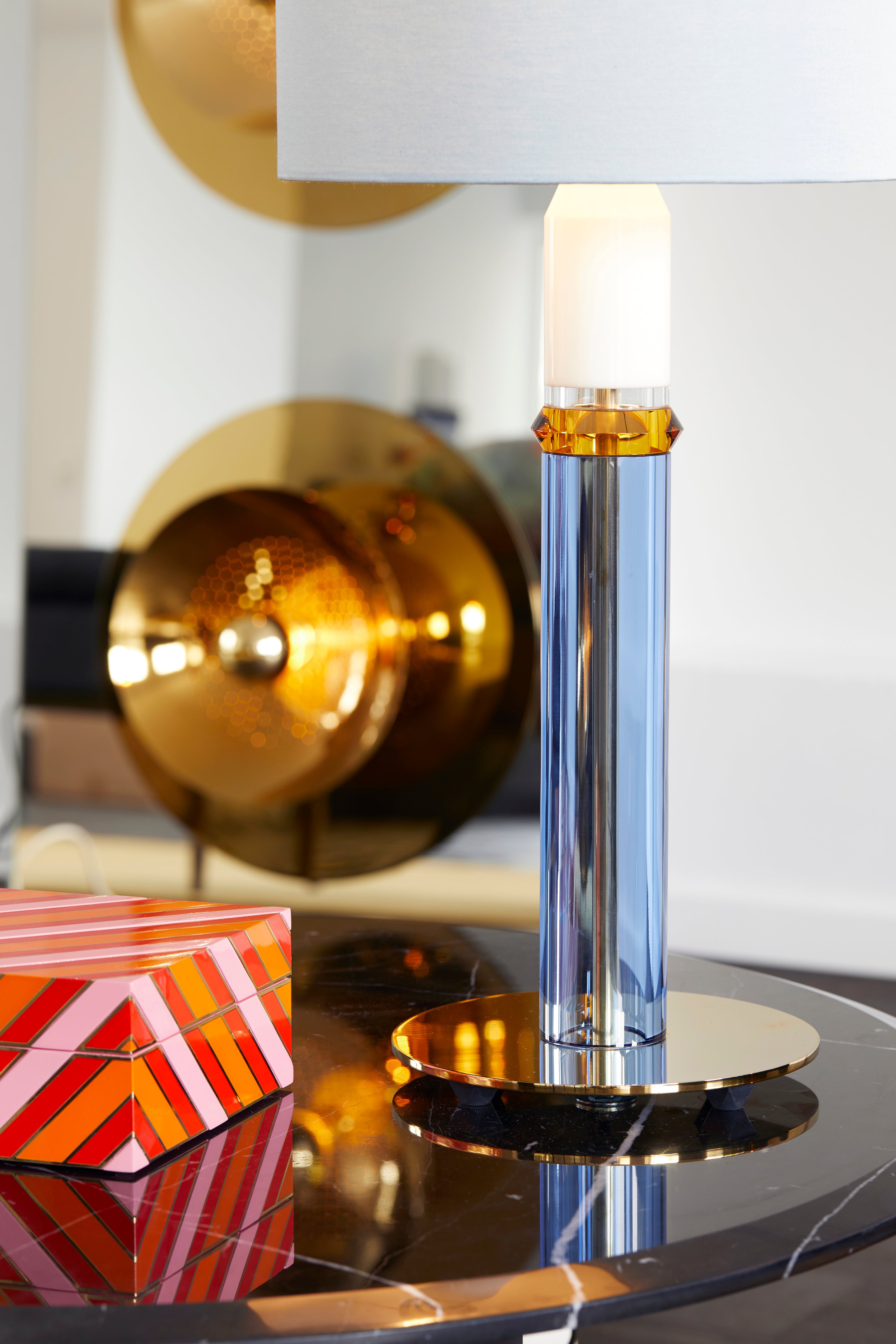 WANTED wandlamp goud