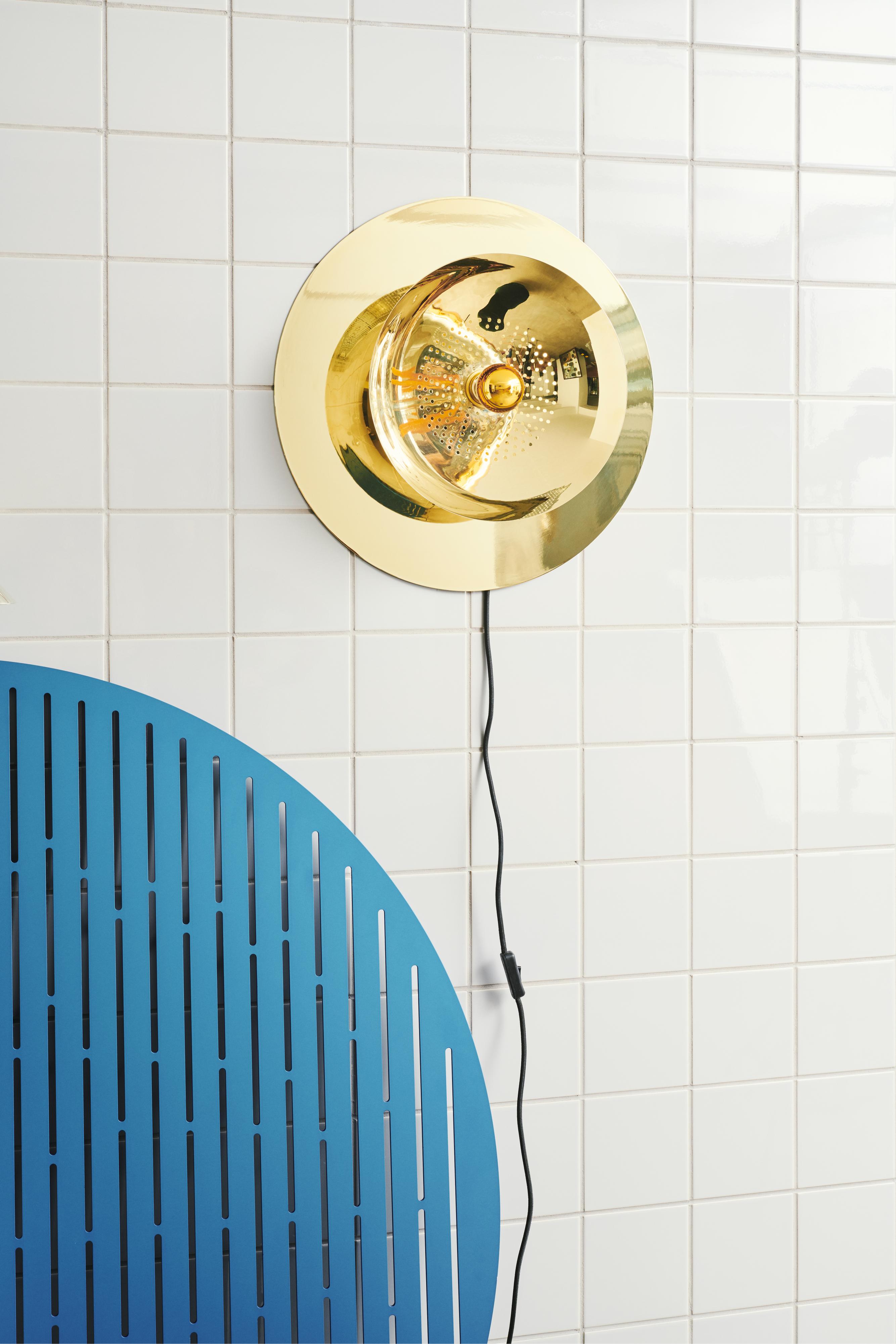 WANTED wandlamp goud