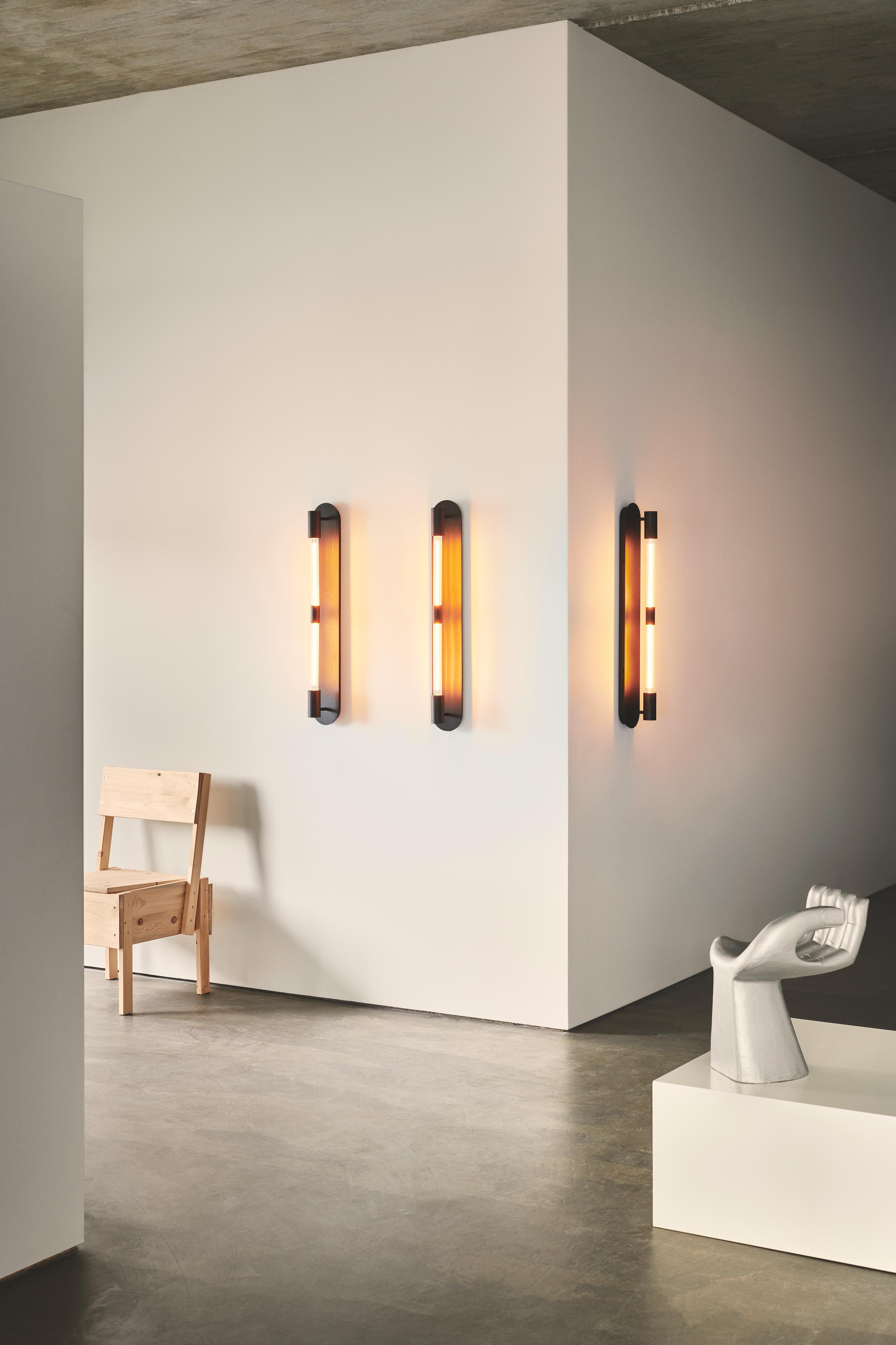 Wandlamp LIBERTY DOUBLE zwart