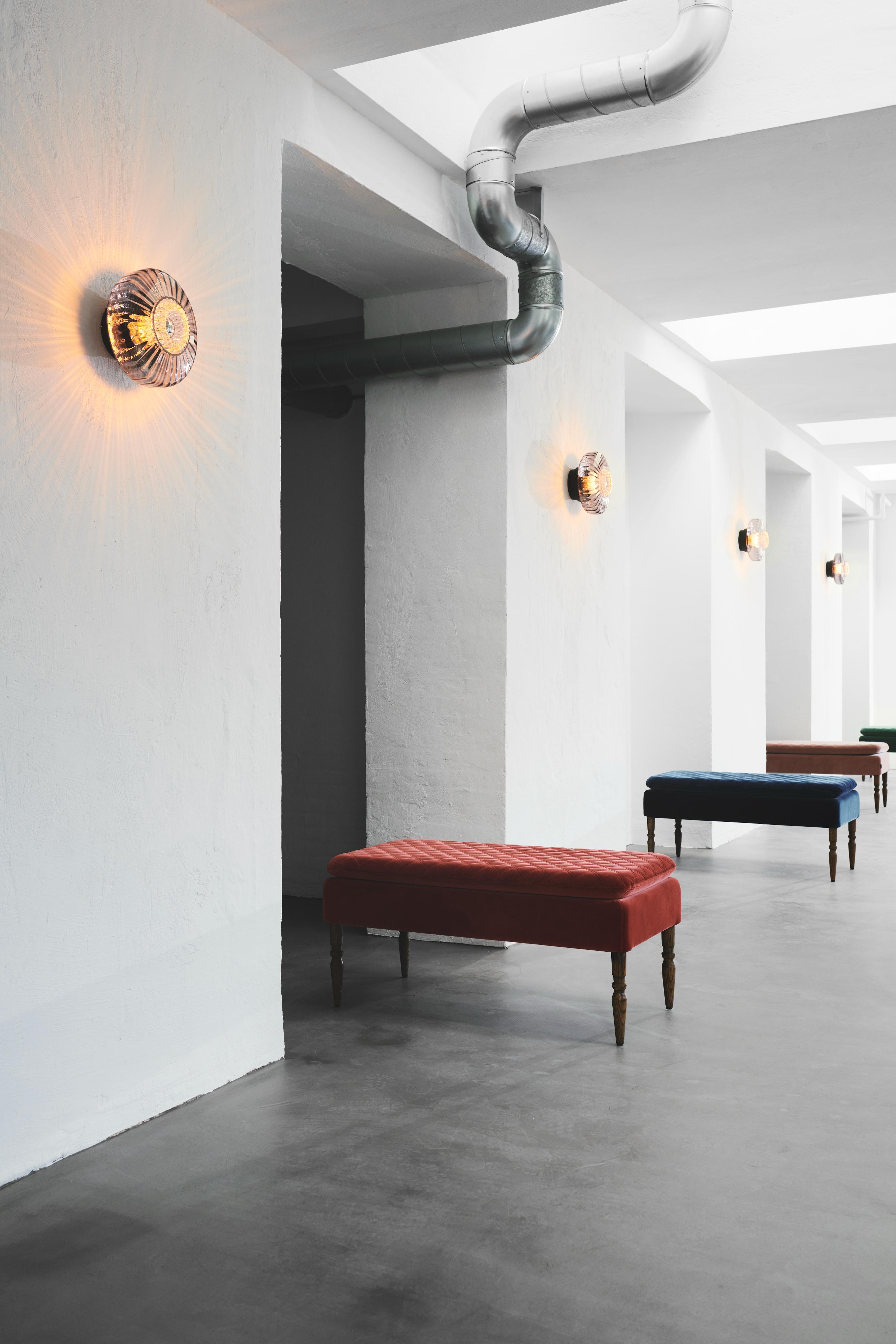 Wandlamp NIEUWE GOLF OPTISCH dymione glas