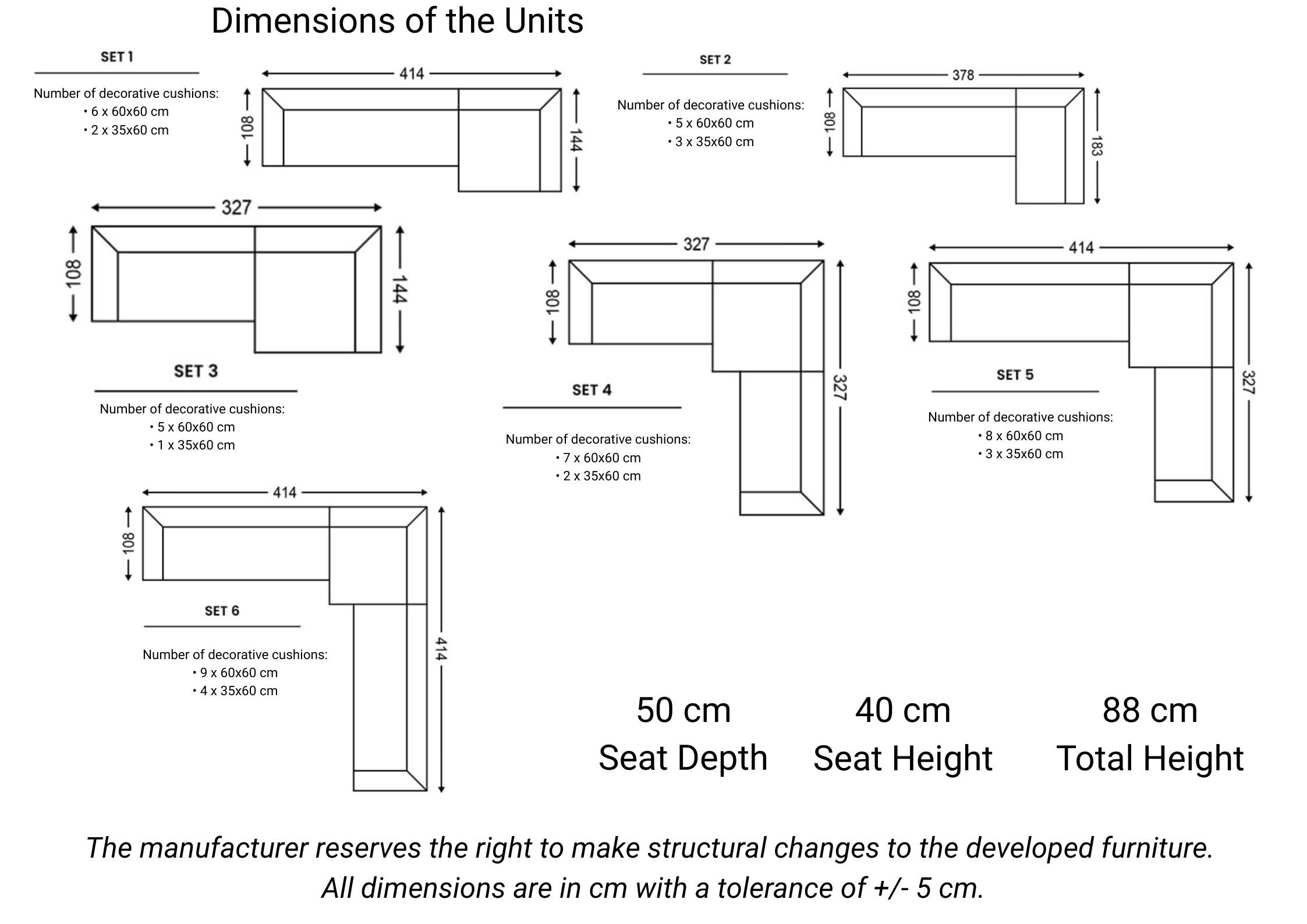 Right-facing modular corner sofa CASABLANCA customizable