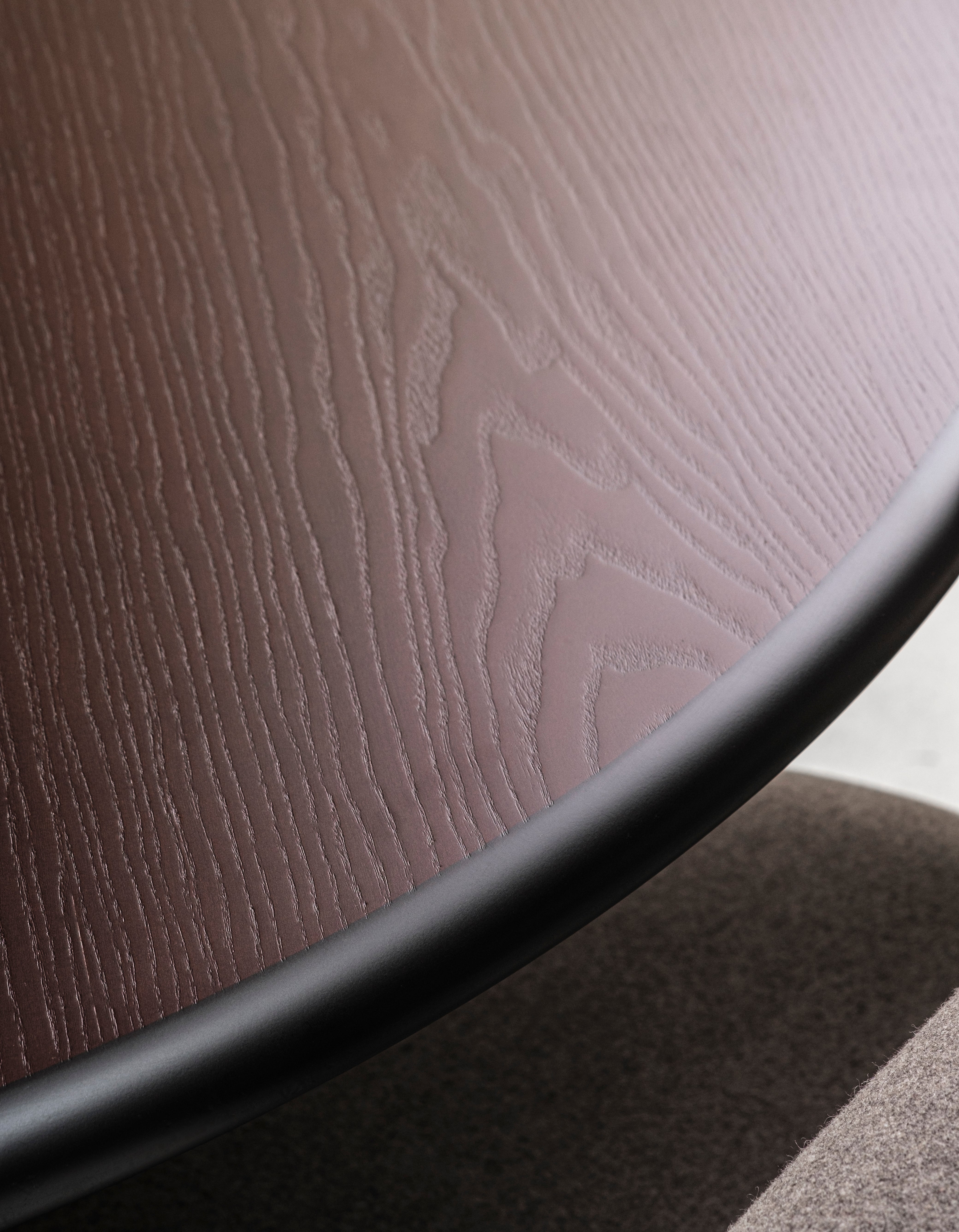 Round Table PAUL Brown Ash Wood