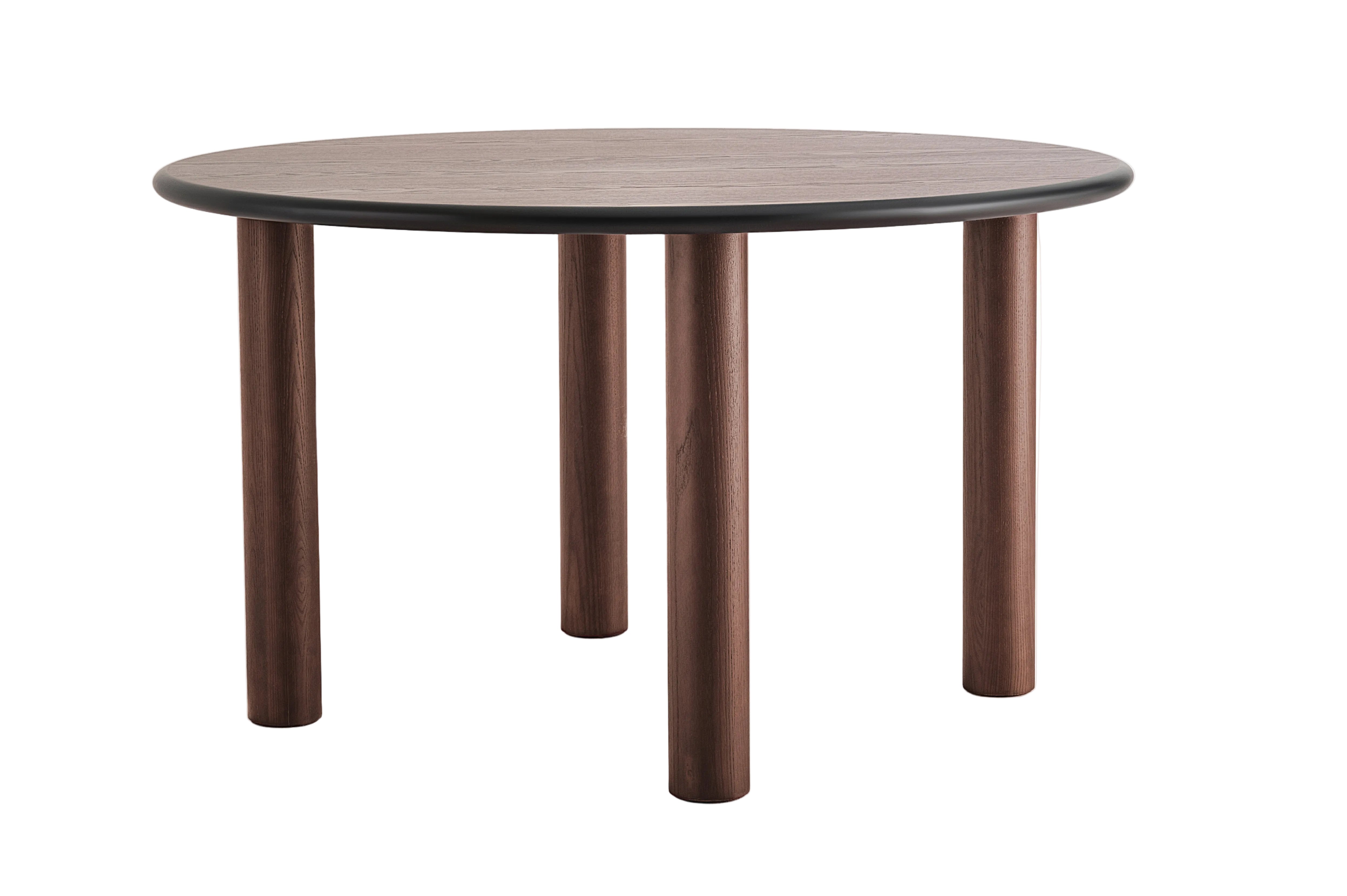 Round Table PAUL Brown Ash Wood