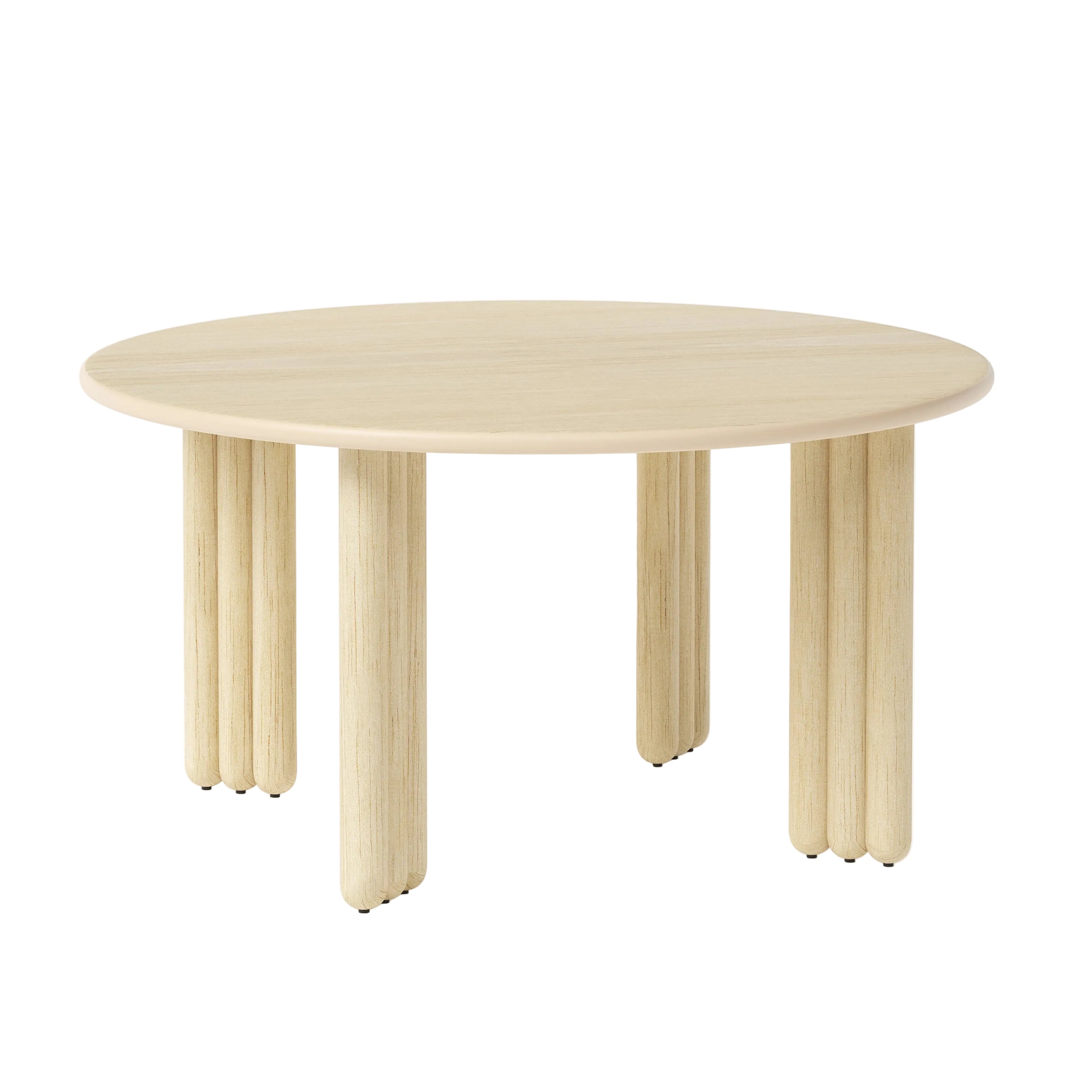 Ronde tafel FLOCK natuurlijk esdoornhout