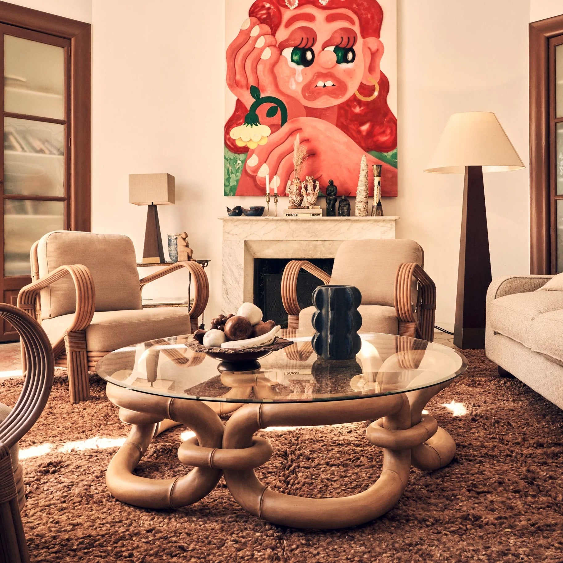 BAMBOO BRACELET koffietafel beukenhout