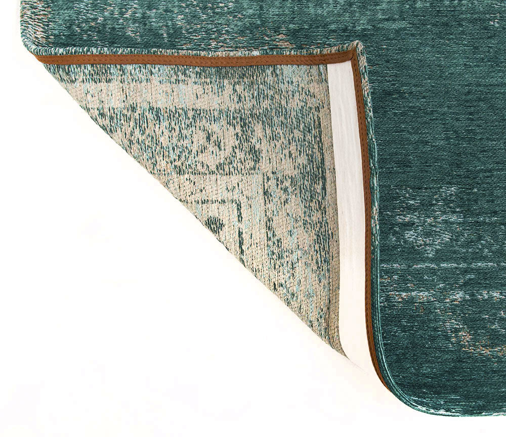 Vloerkleed MEDAILLON JADE groen