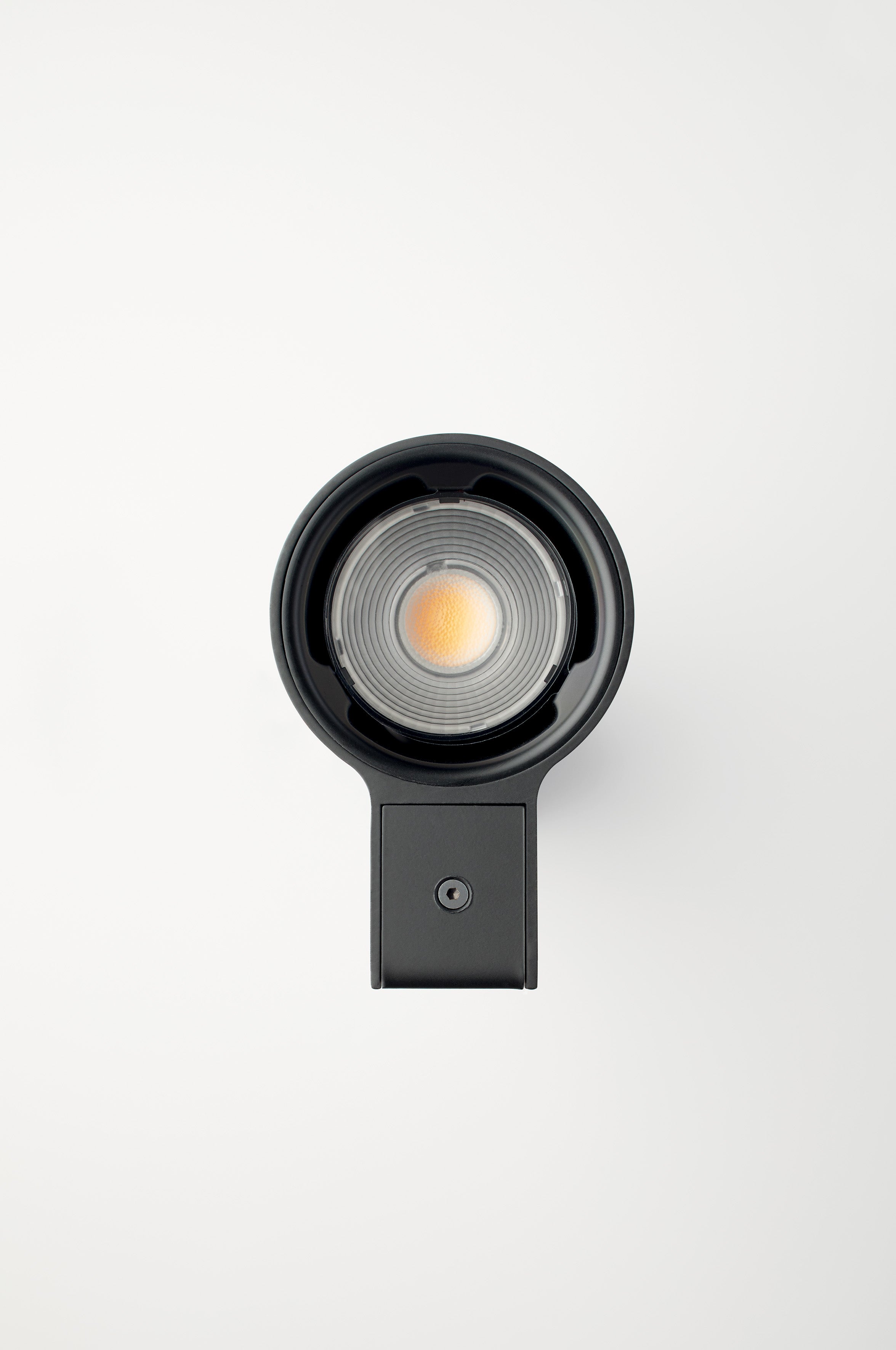 Black two-point wall lamp E04