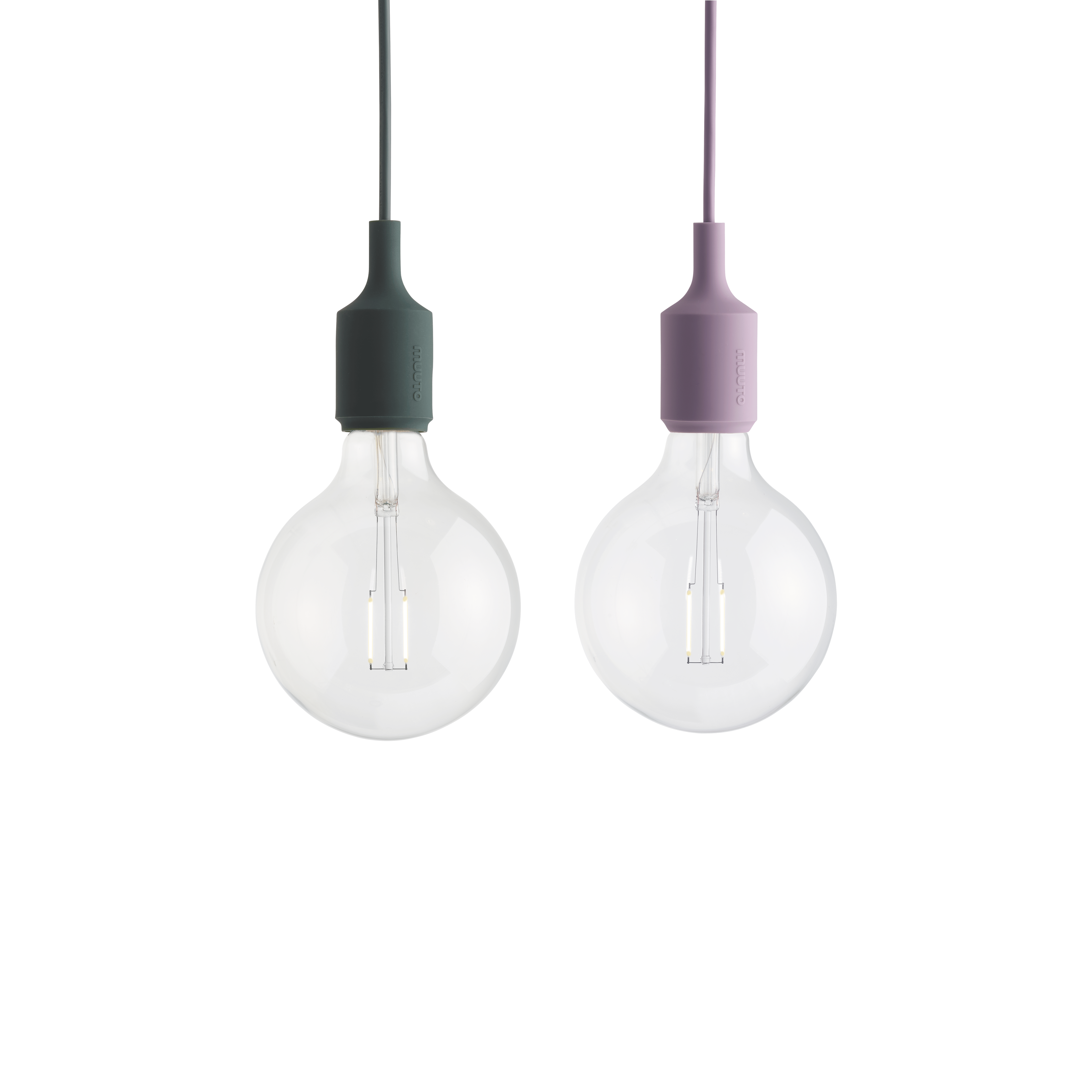Hanglamp E27 donkergroen
