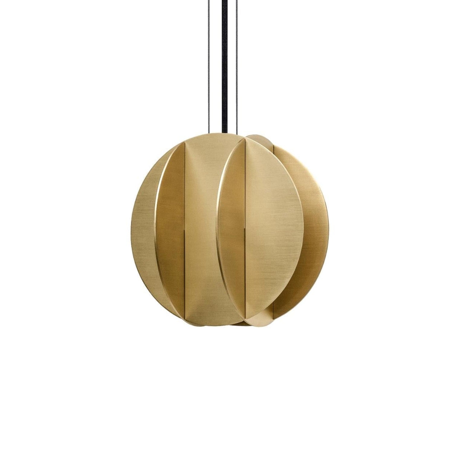 Round Pendant Lamp EL Brass