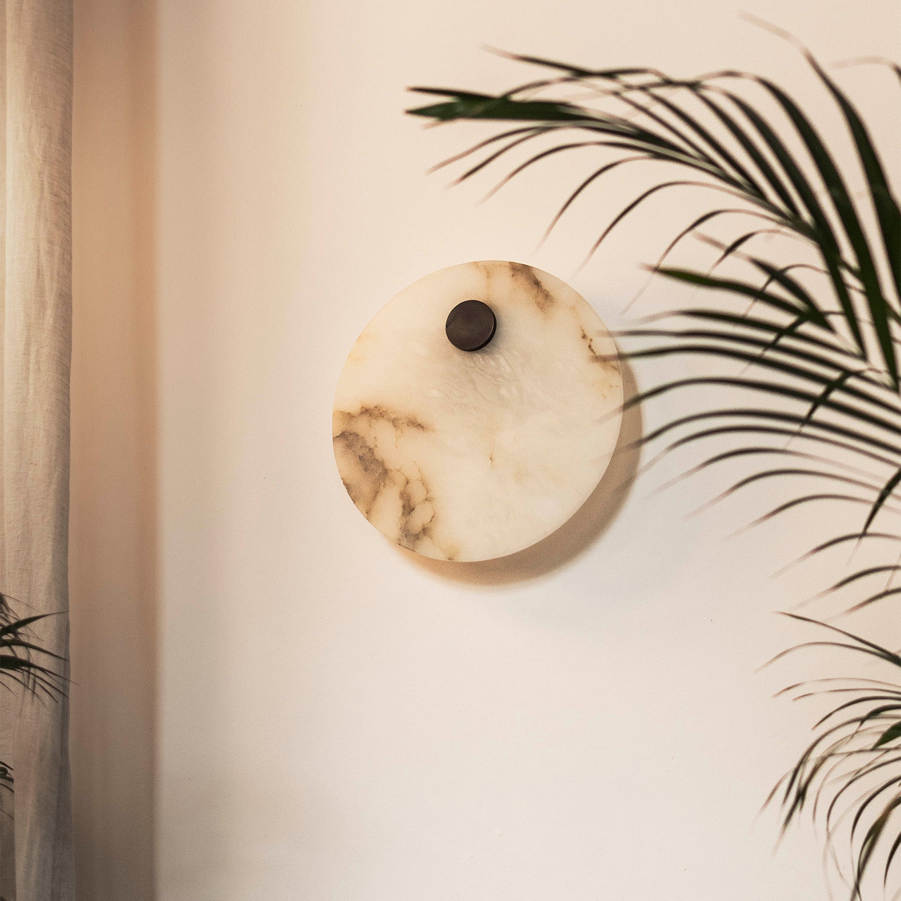 Wandleuchte aus Alabaster EOS Messing