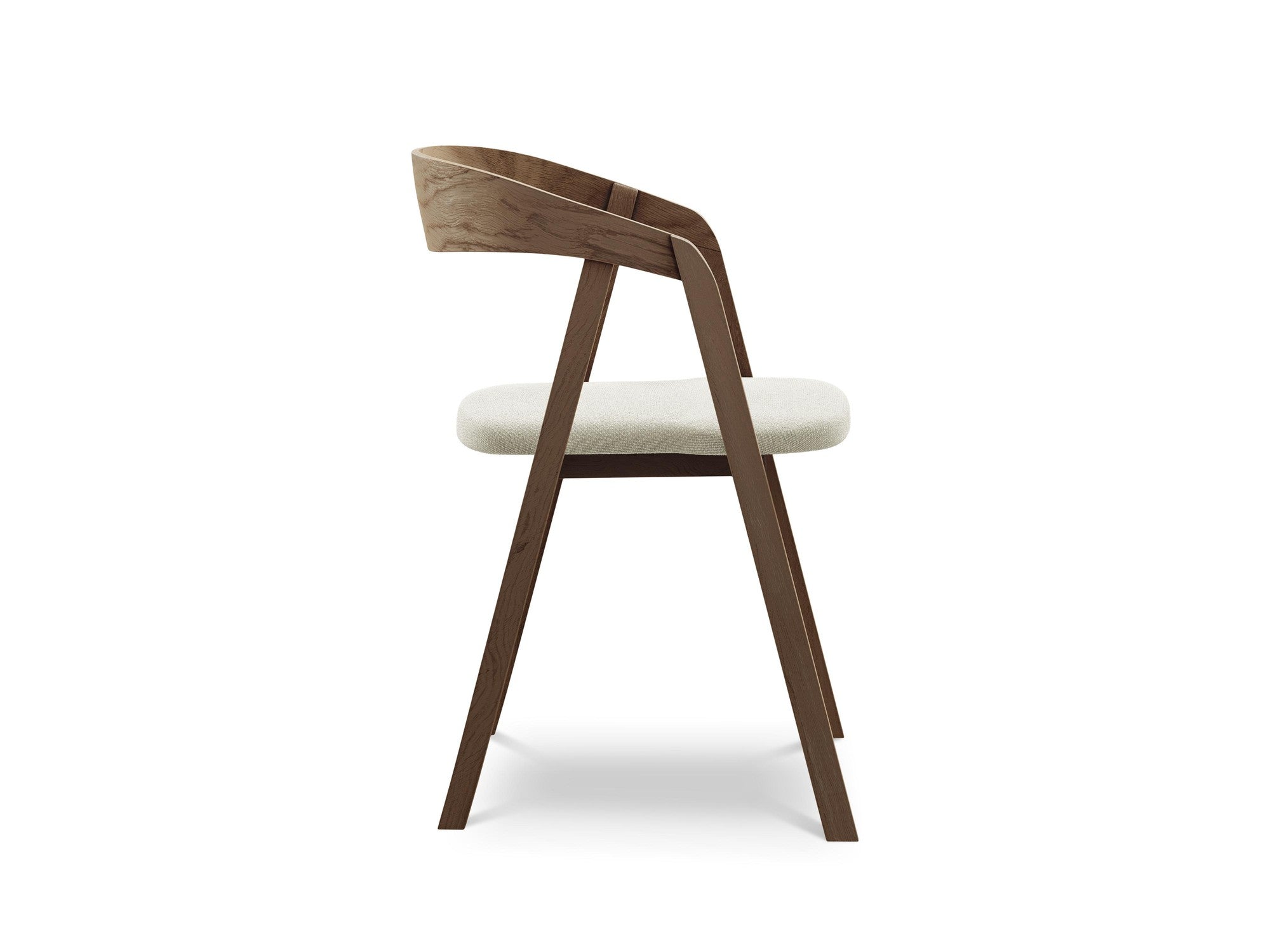 ERIKA chair in sandy boucle with beech base