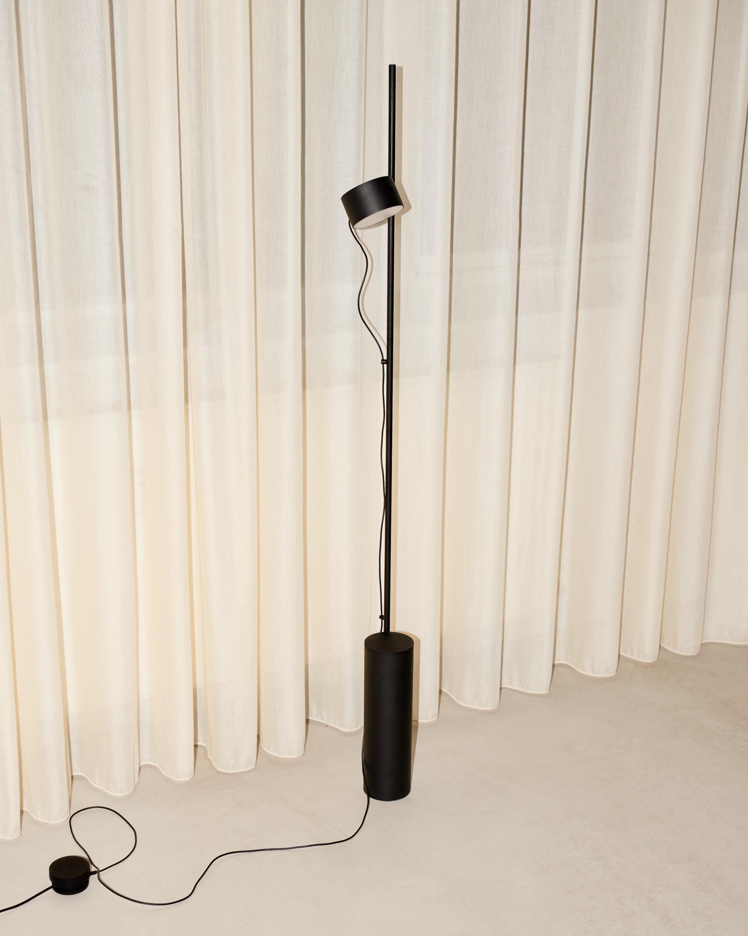 Vloerlamp POST zwart