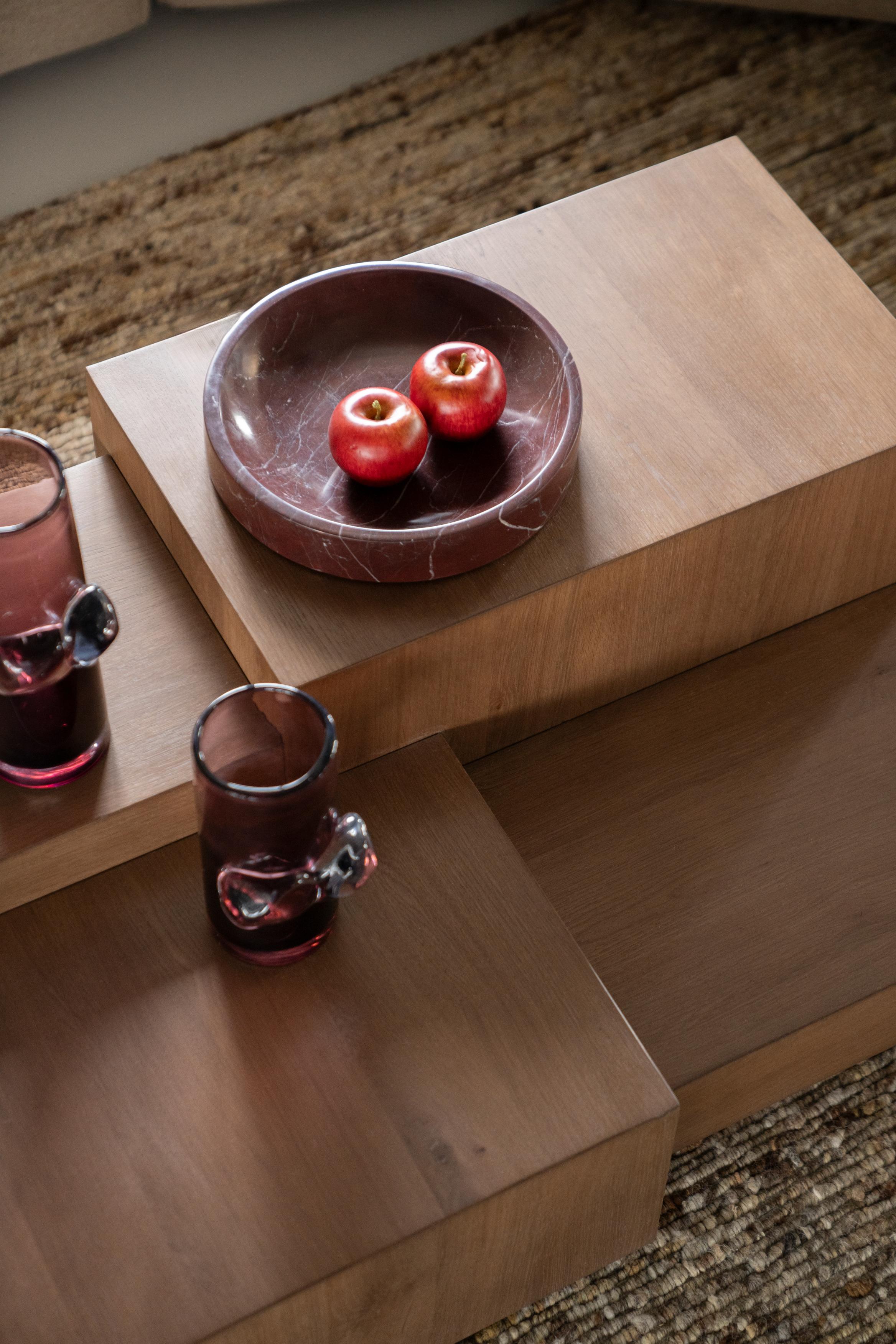 Koffietafel QUINTEN donker eikenfineer