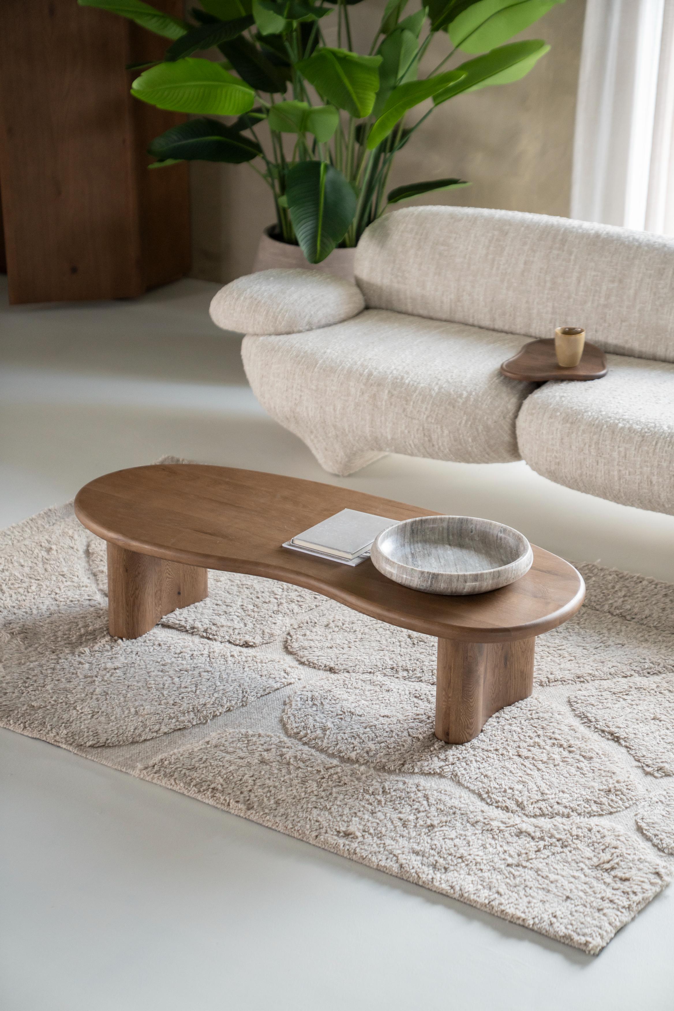 Koffietafel JOSH donker eikenhout