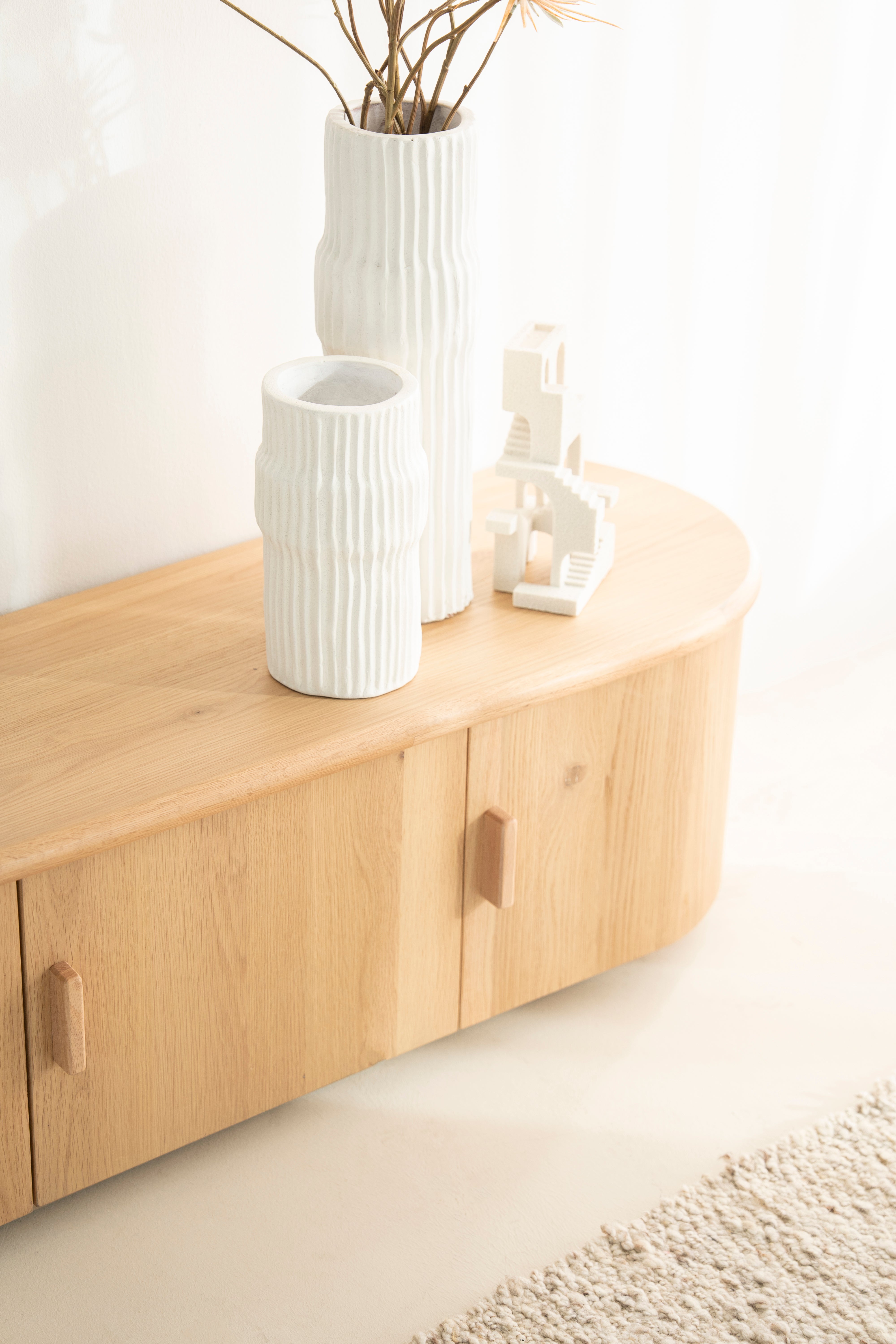 JOSH TV Cabinet Oak Wood