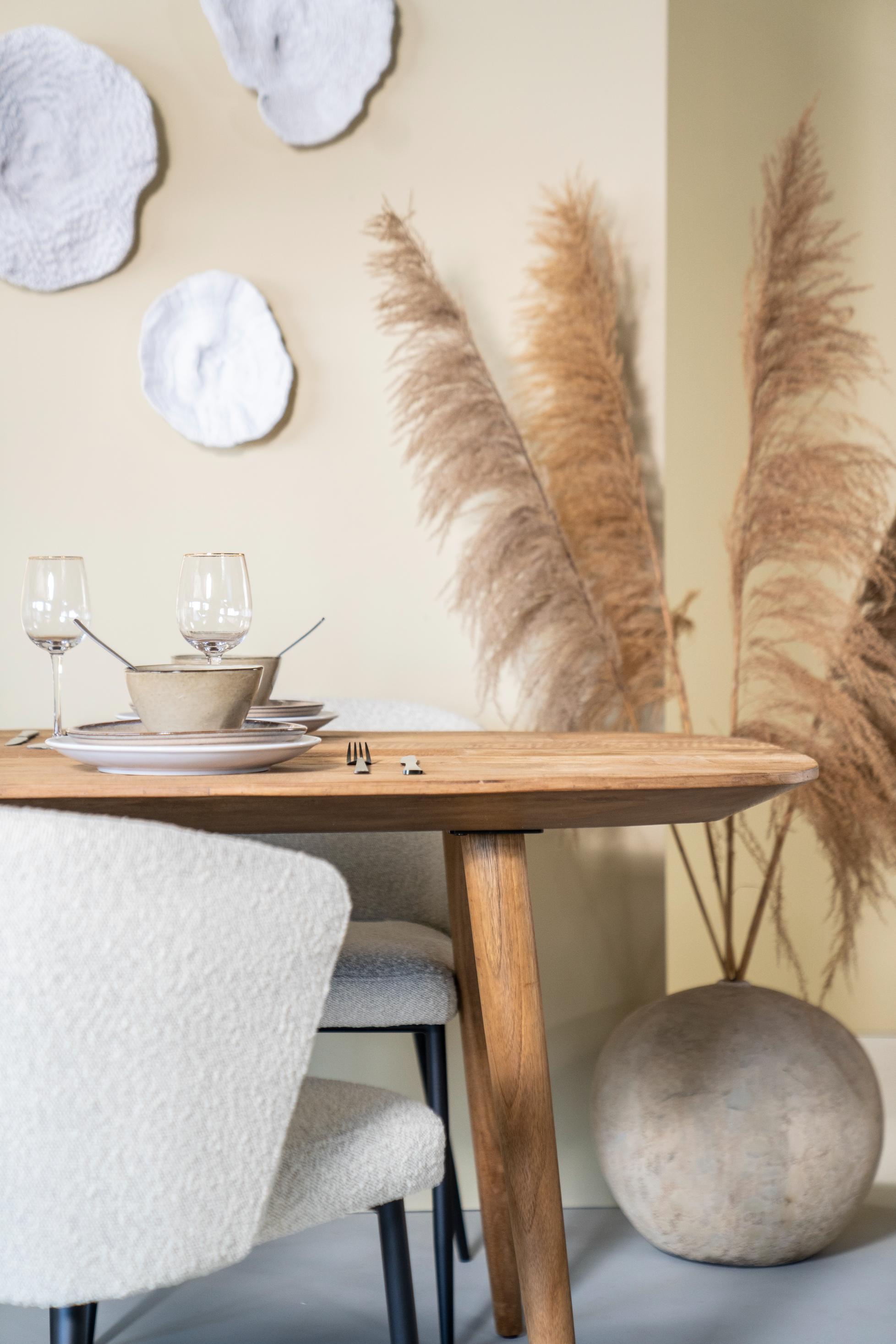 Tafel TABASSUM teakhout