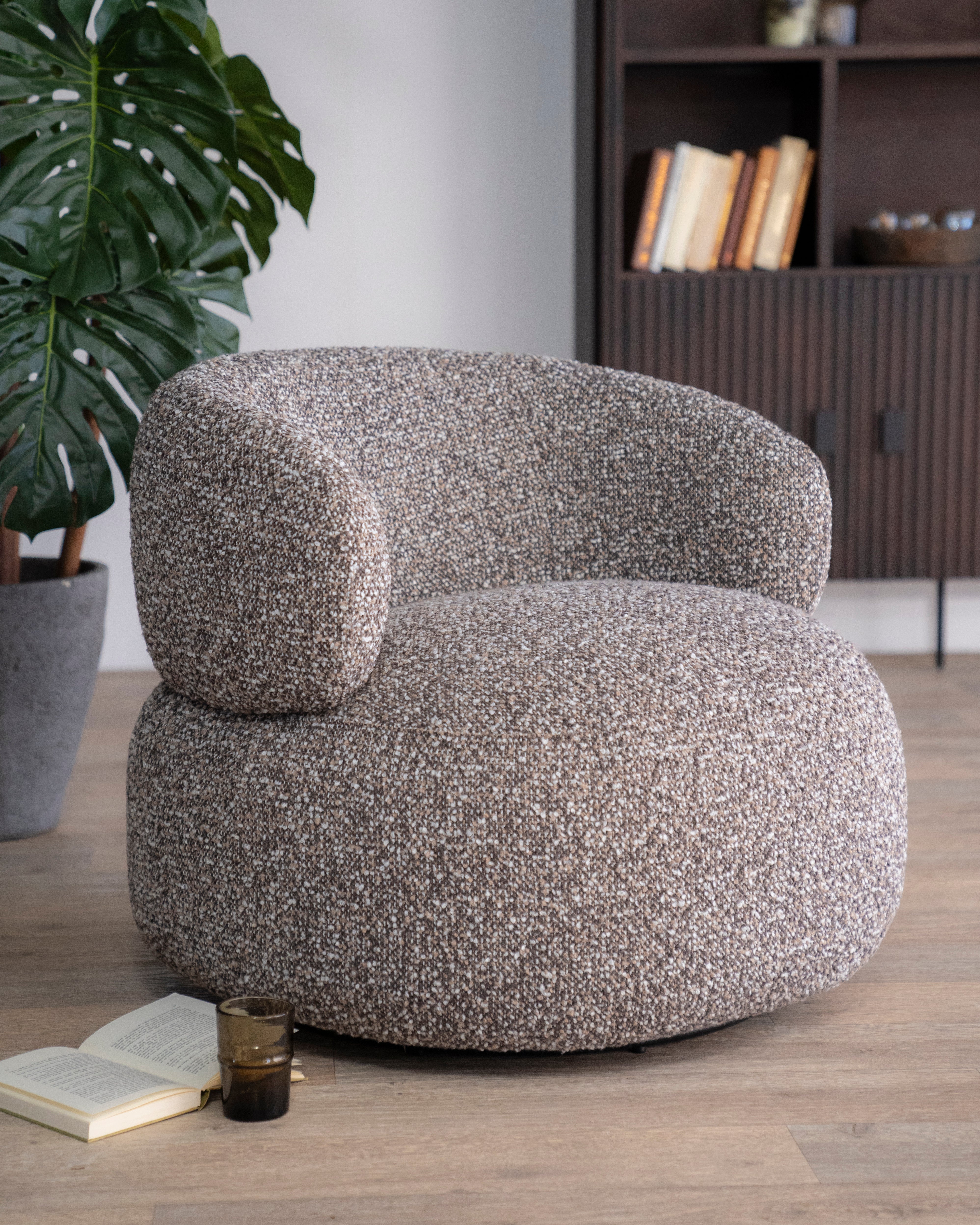 Sessel MAEVE graues Melange