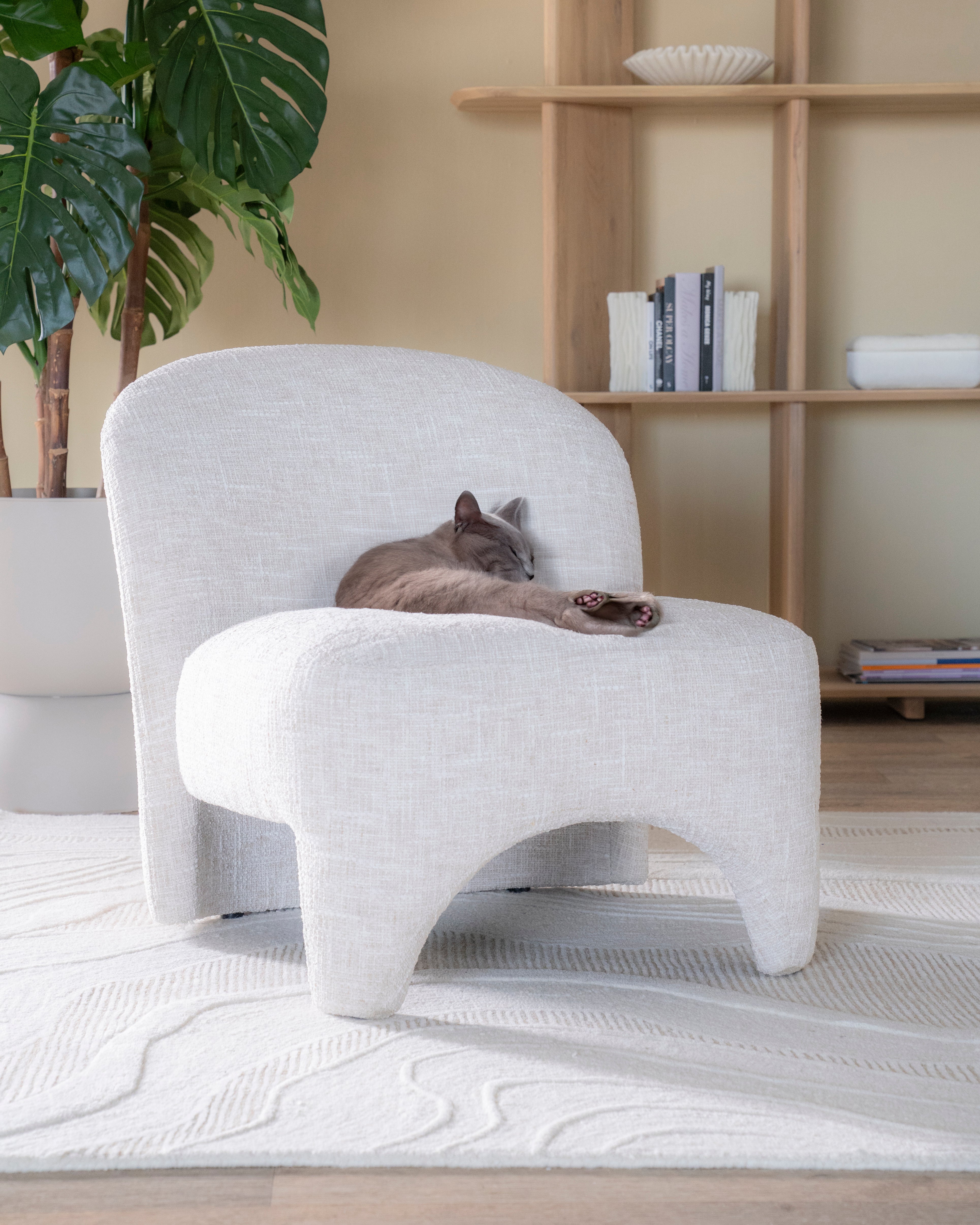 Fauteuil OWEN lichtbeige