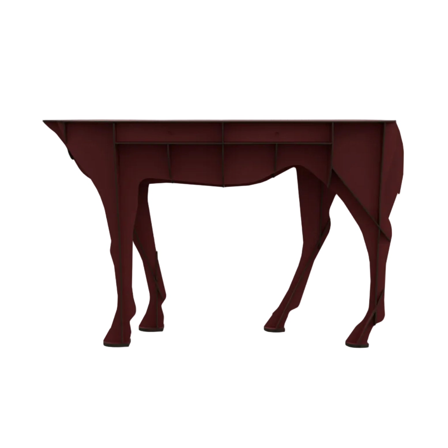 ÉLISÉE console bordeaux