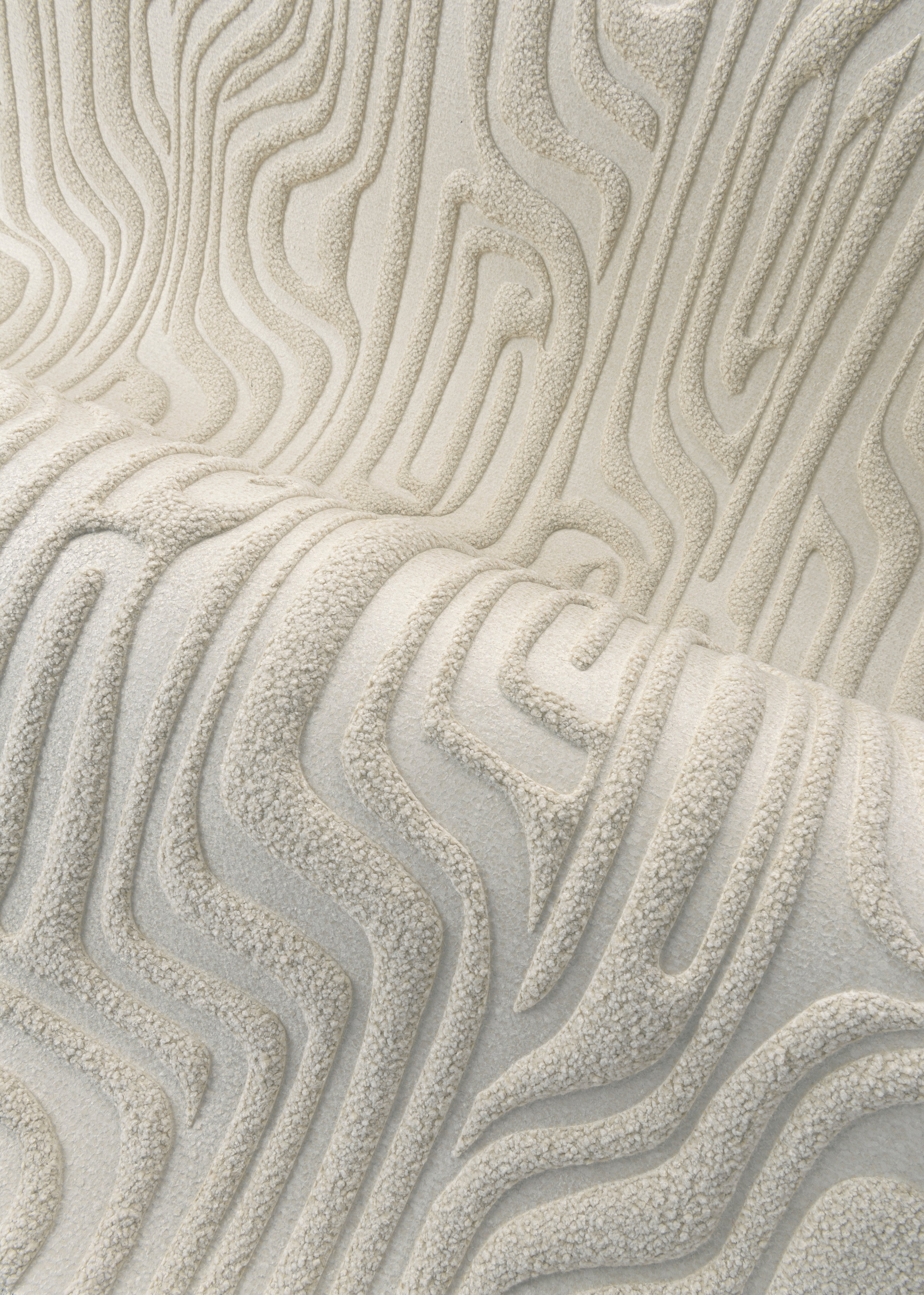 Textielbehang CLOUD wit