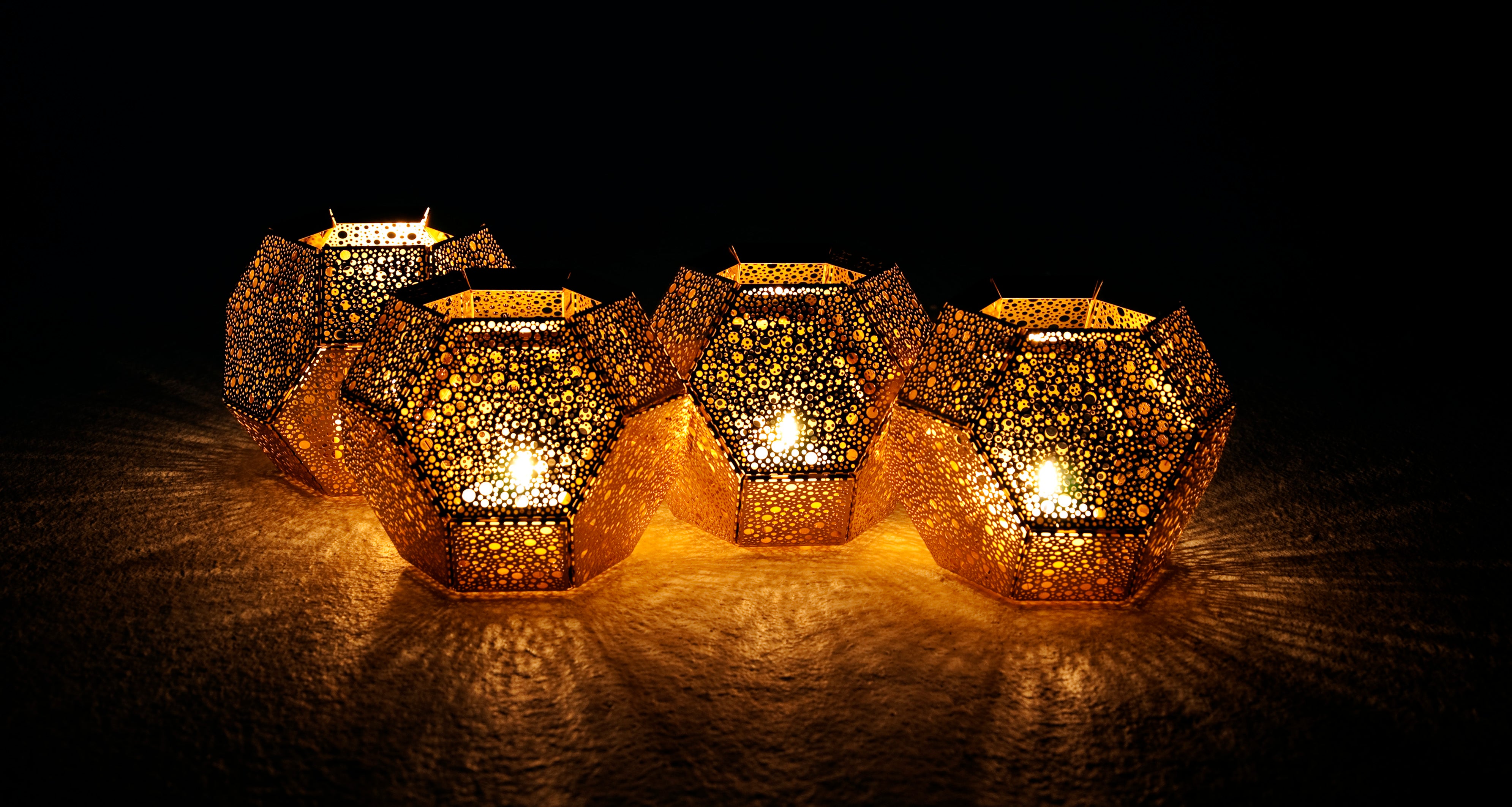 Kandelaar ETCH van messing