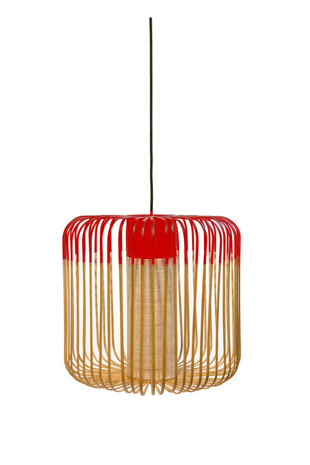 Hanglamp BAMBOO rood