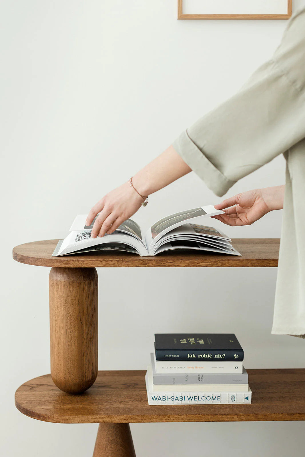 VAZOO rek zwart eikenhout