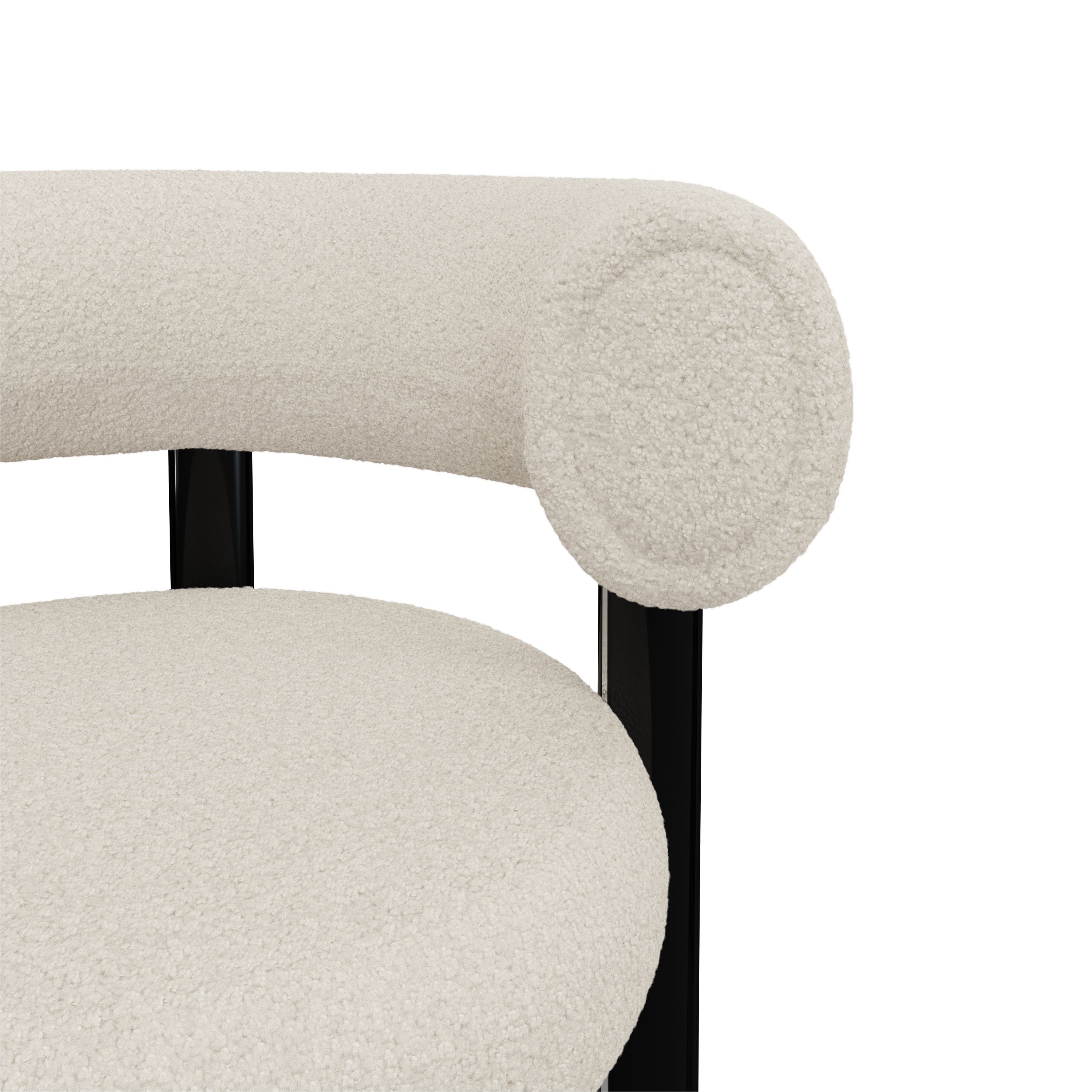 Stoel FAT stalen basis