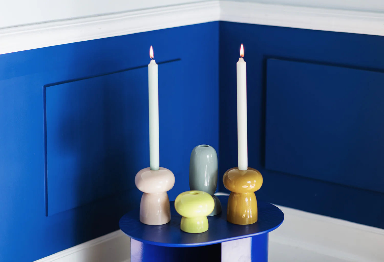 Kandelaar KOBUS bruin