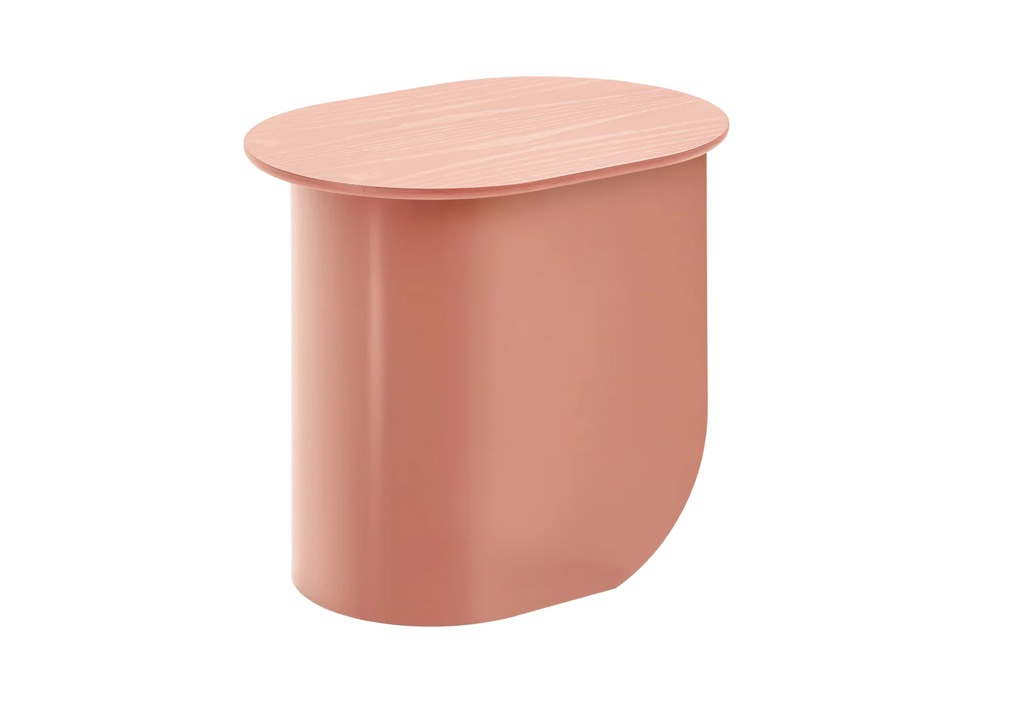 Zijtafel PLATEAU zalmkleurig