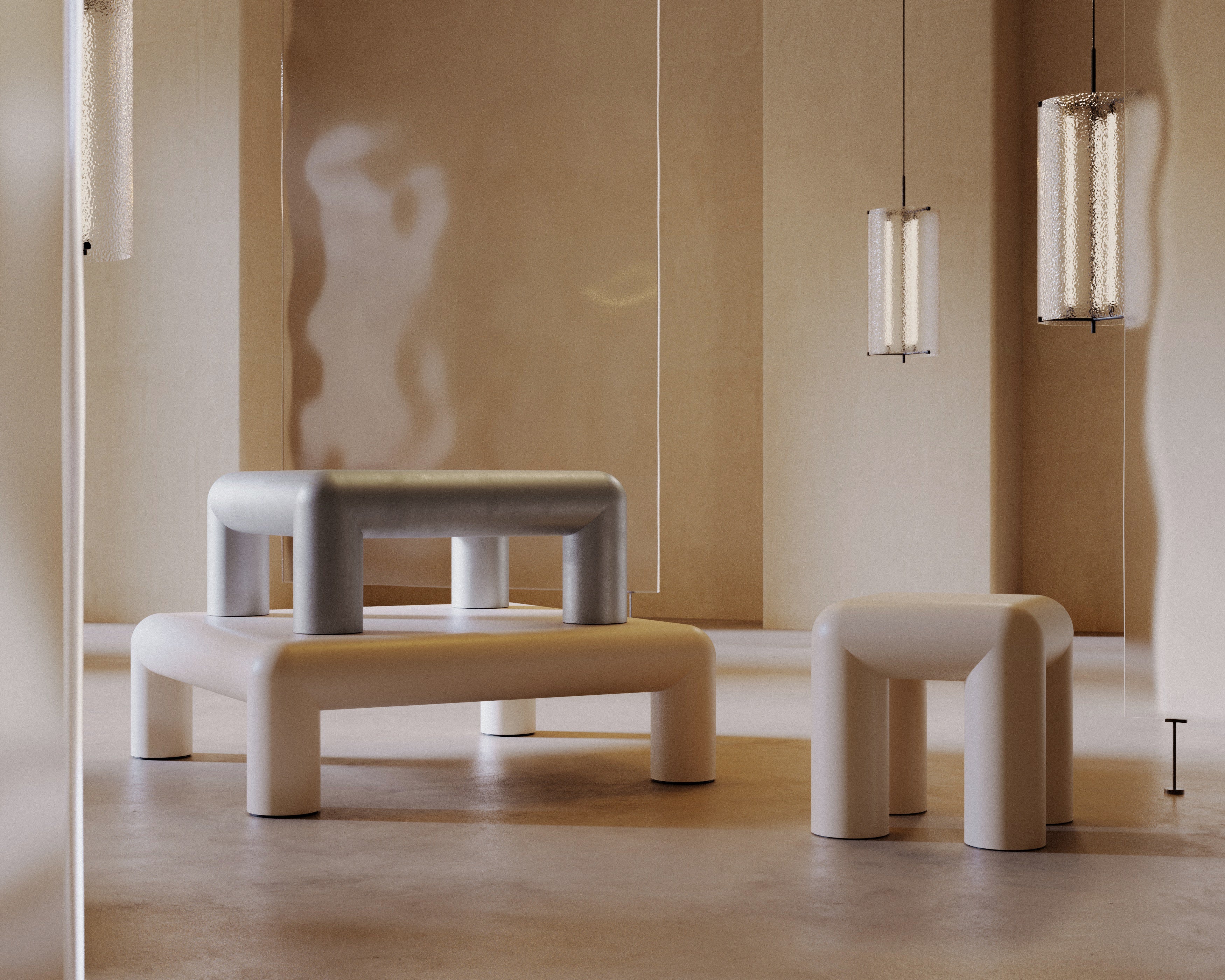 Couchtisch CUBIO Aluminium