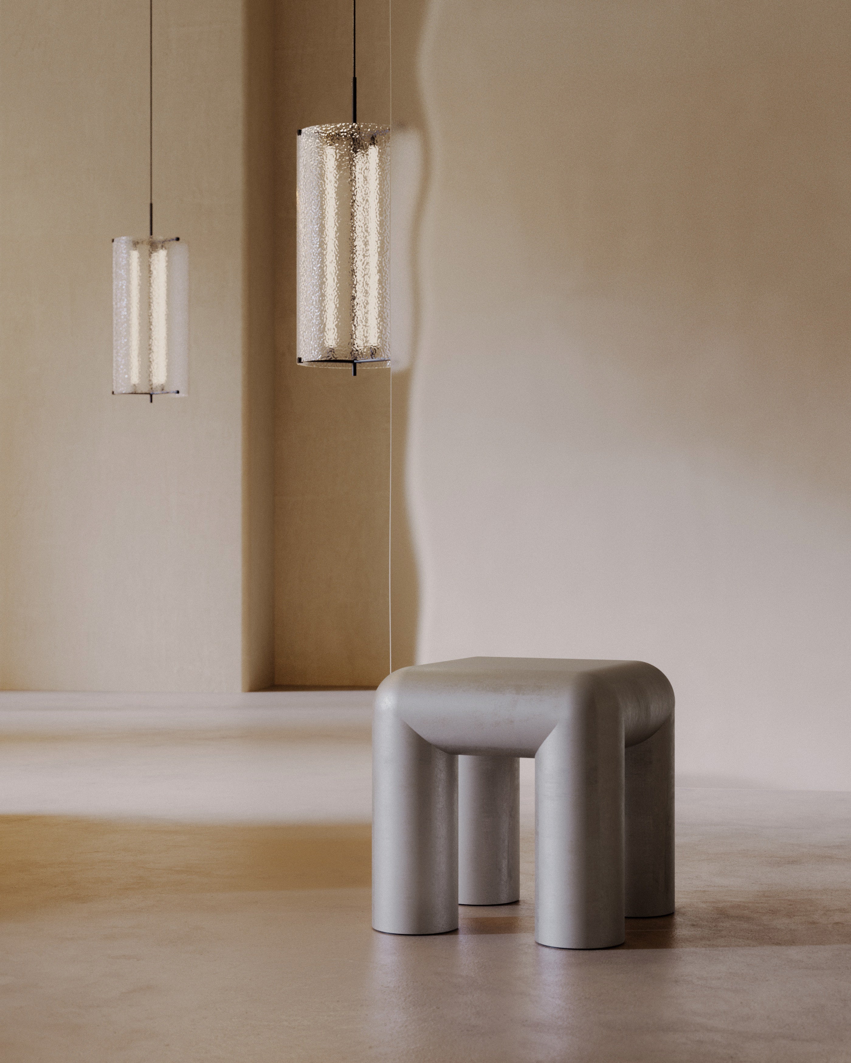 Bijzettafel CUBIO aluminium